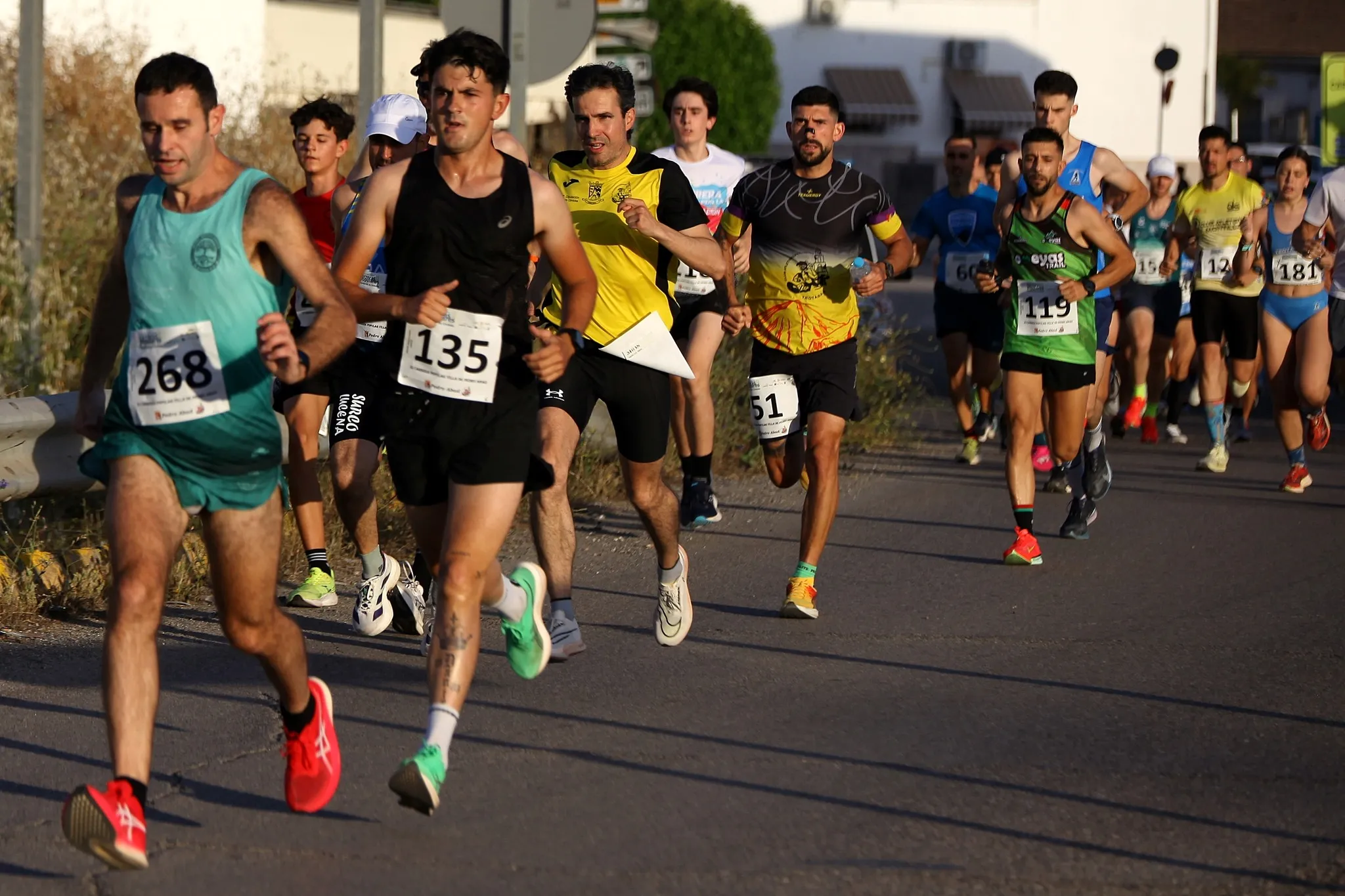 Participantes durante de la carrera. Foto: Paquito Muñoz