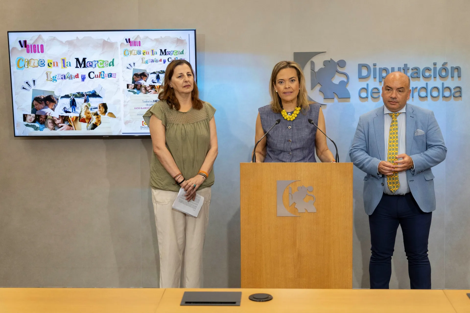 Delegada de Igualdad, Auxiliadora Moreno, presenta programa de la muestra de cine