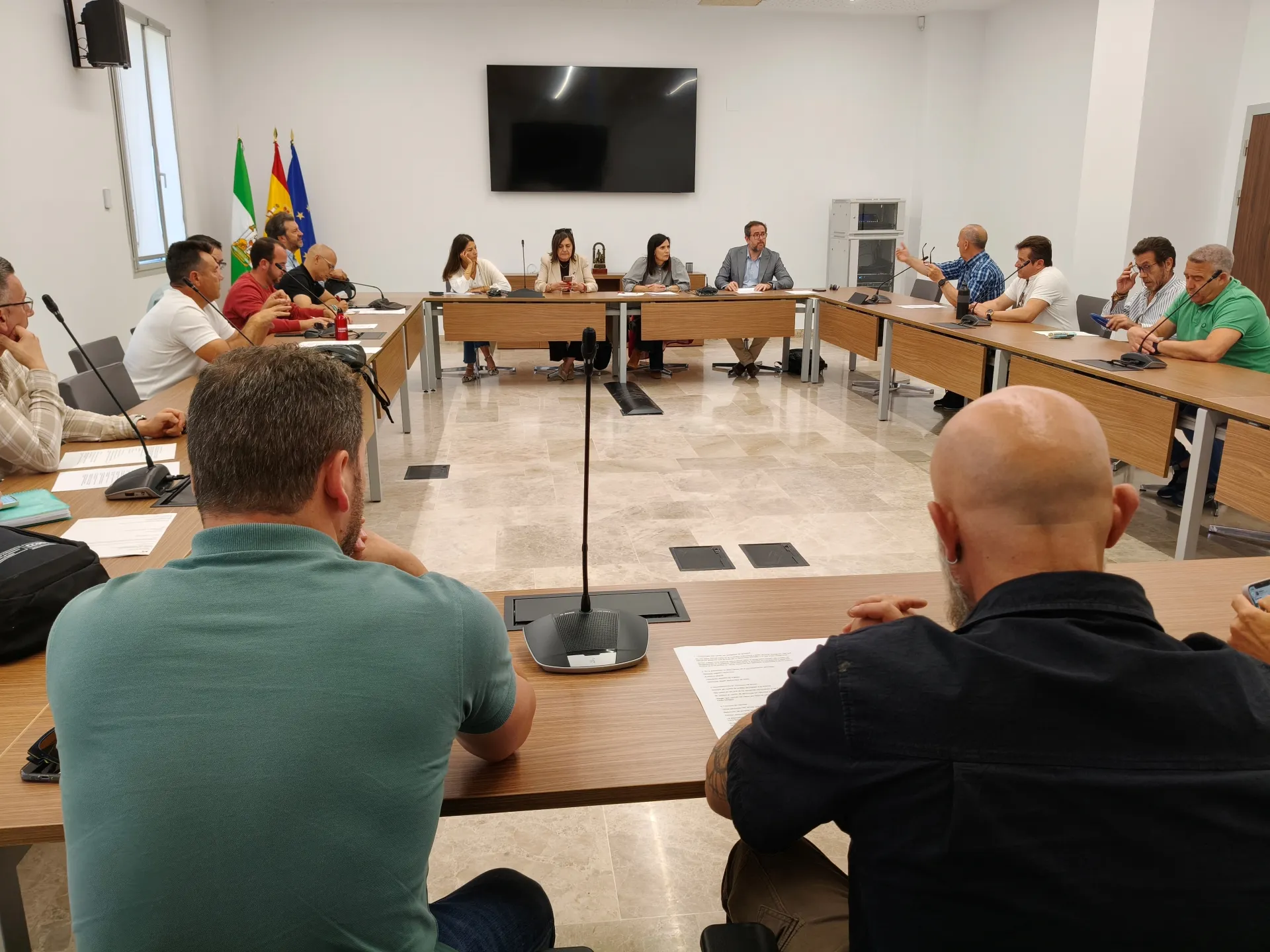 Reunión del Sindicato de Industria de CCOO de Córdoba.