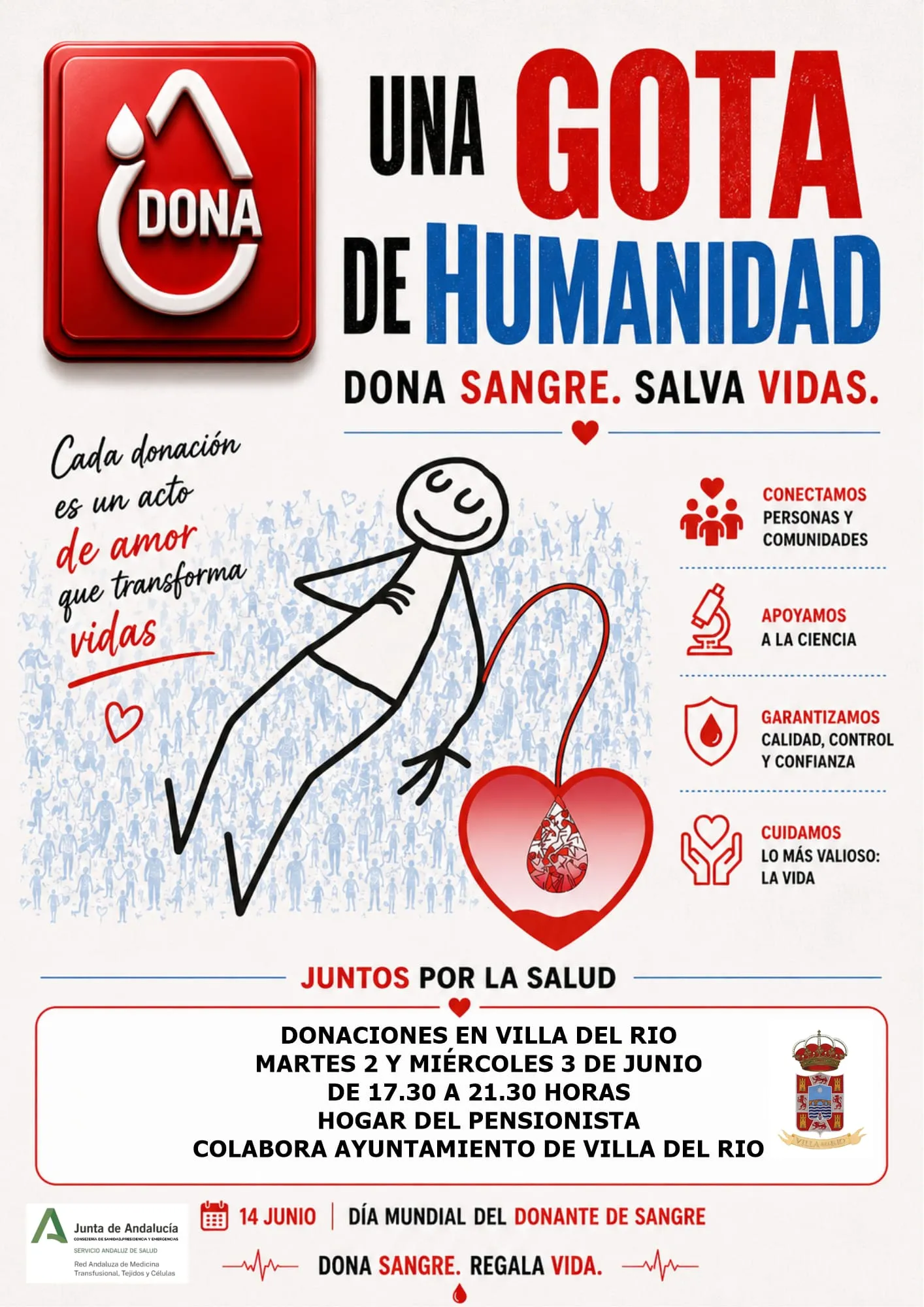 Dona Sangre. Salva vidas.
