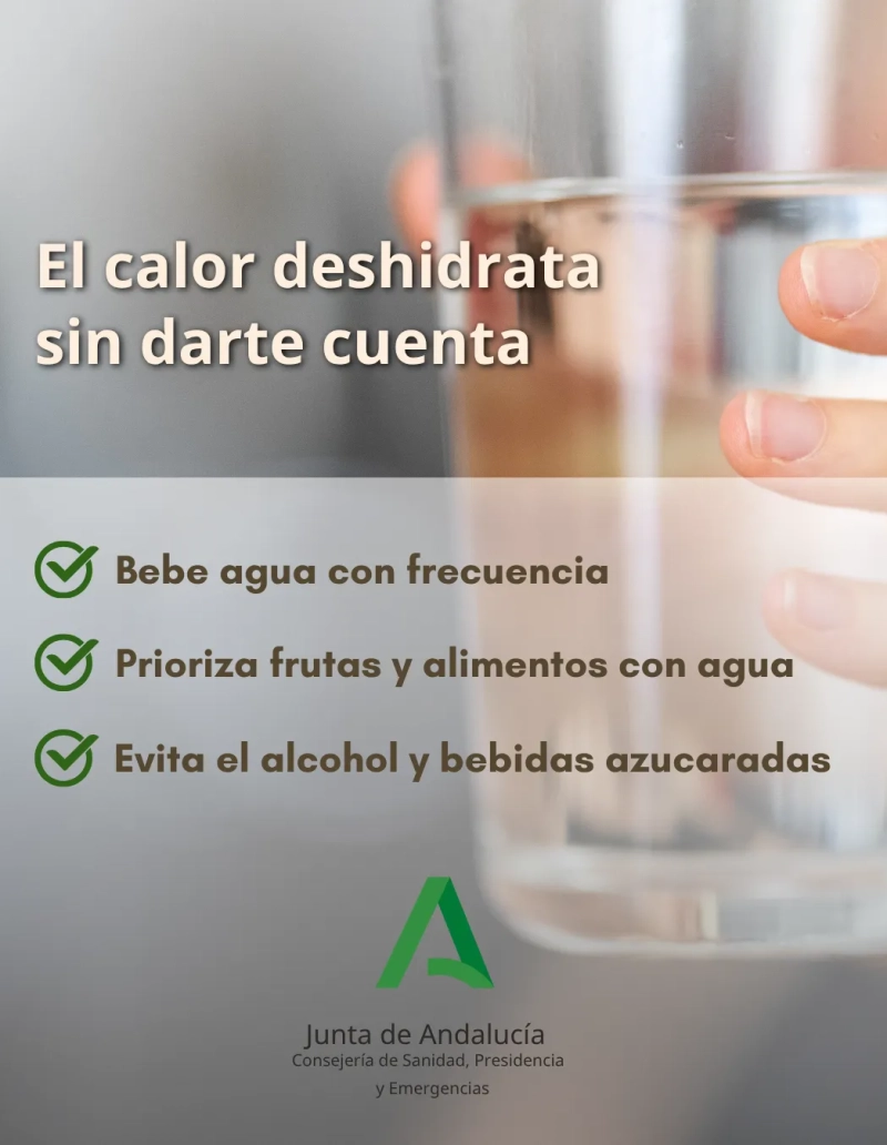 El calor no avisa. El calor no avisa.