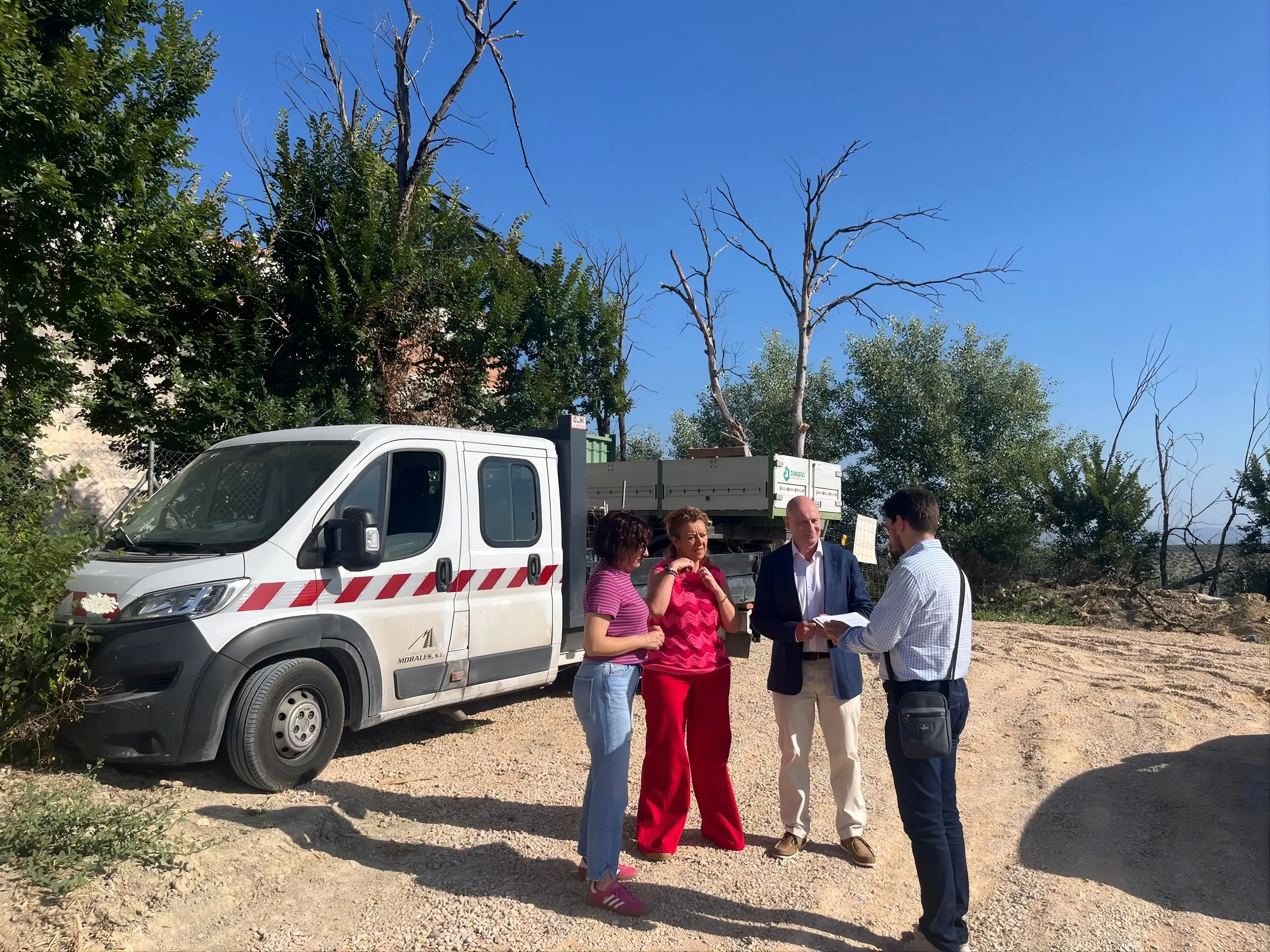 La Diputación de Jaén invierte casi 128.000 euros en modernizar los depósitos de agua de Lopera con nuevos sistemas de control. Foto: Diputación de Jaén La Diputación de Jaén invierte casi 128.000 euros en modernizar los depósitos de agua de Lopera con nuevos sistemas de control. Foto: Diputación de Jaén