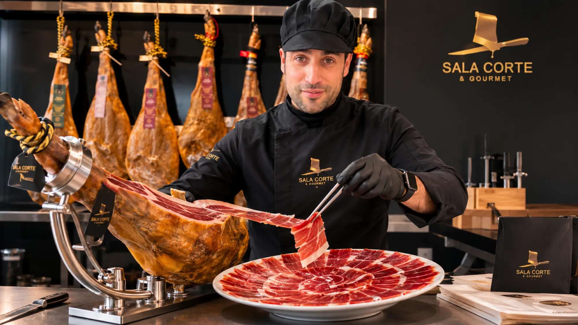 José María Díaz Moreno, cortador profesional de jamón. FOTO: Archivo (IA)