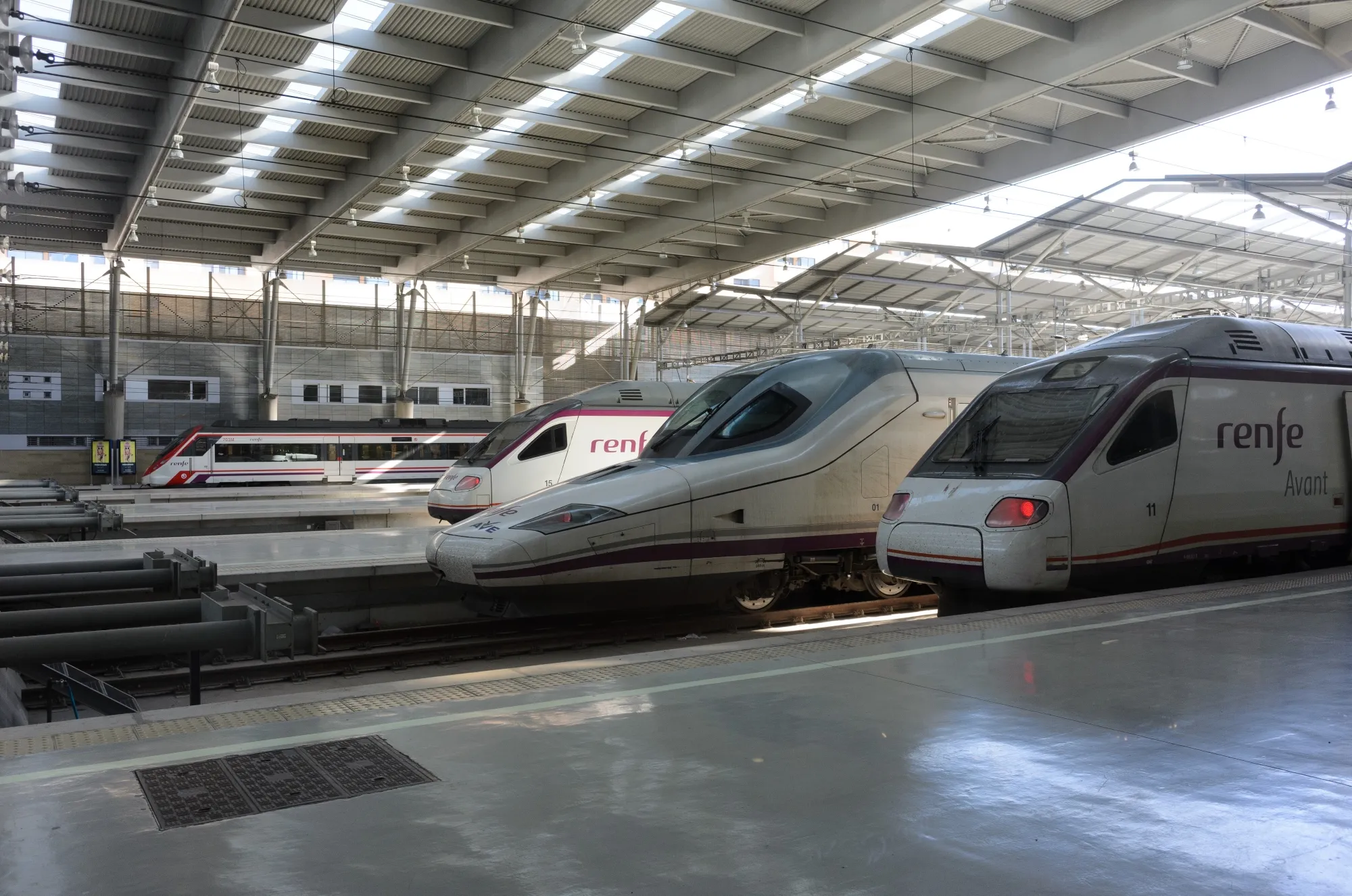 Trenes de RENFE. Foto: Archivo