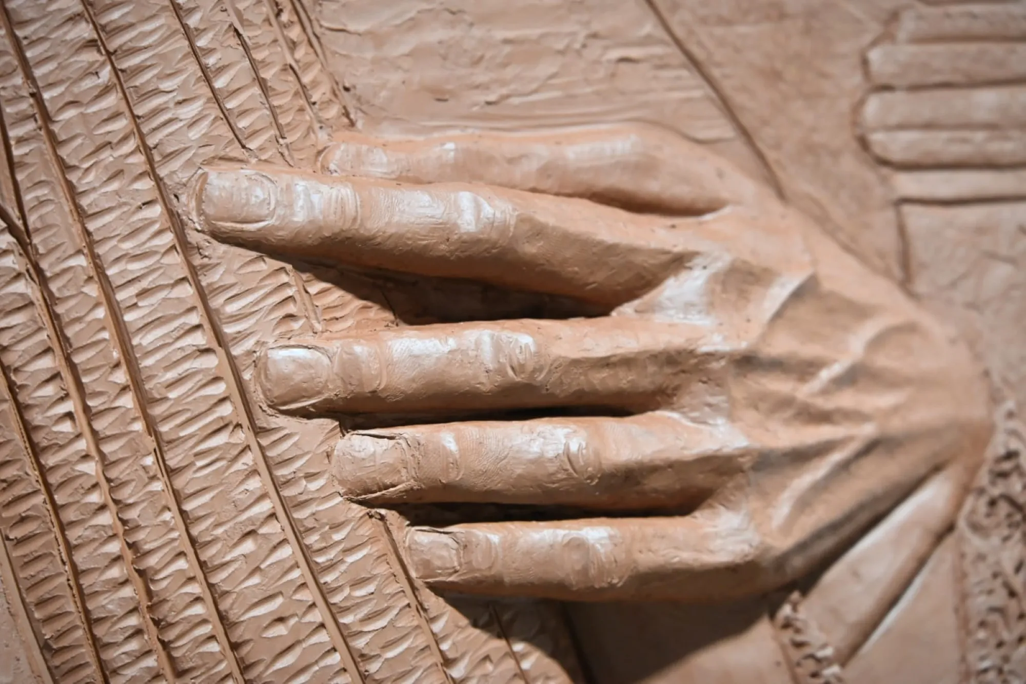 Detalle de la obra de Sebastián Montes.