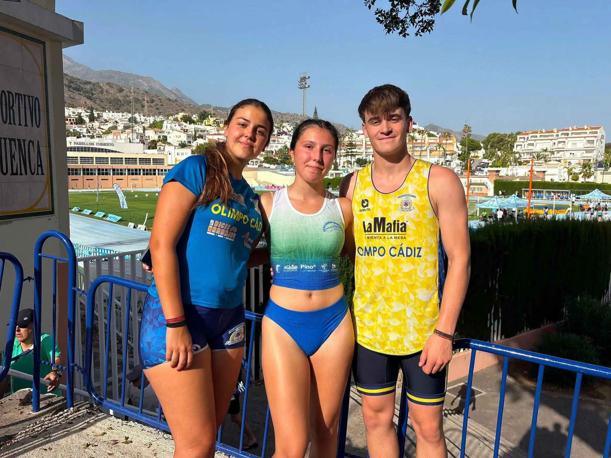 Daniel Molina, Gema Serrano y Lola Espada representaron a Villafranca de Córdoba en el Campeonato de Andalucía Sub-18 celebrado en Nerja