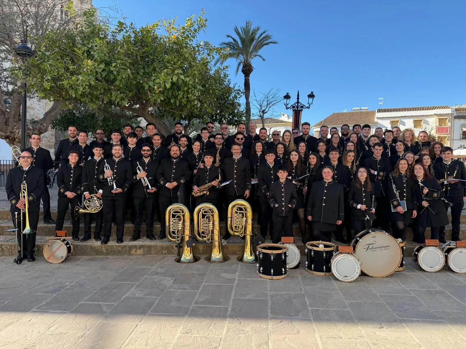 Banda de Música Tubamirum de Cañete de las Torres. Foto: Tubamirum