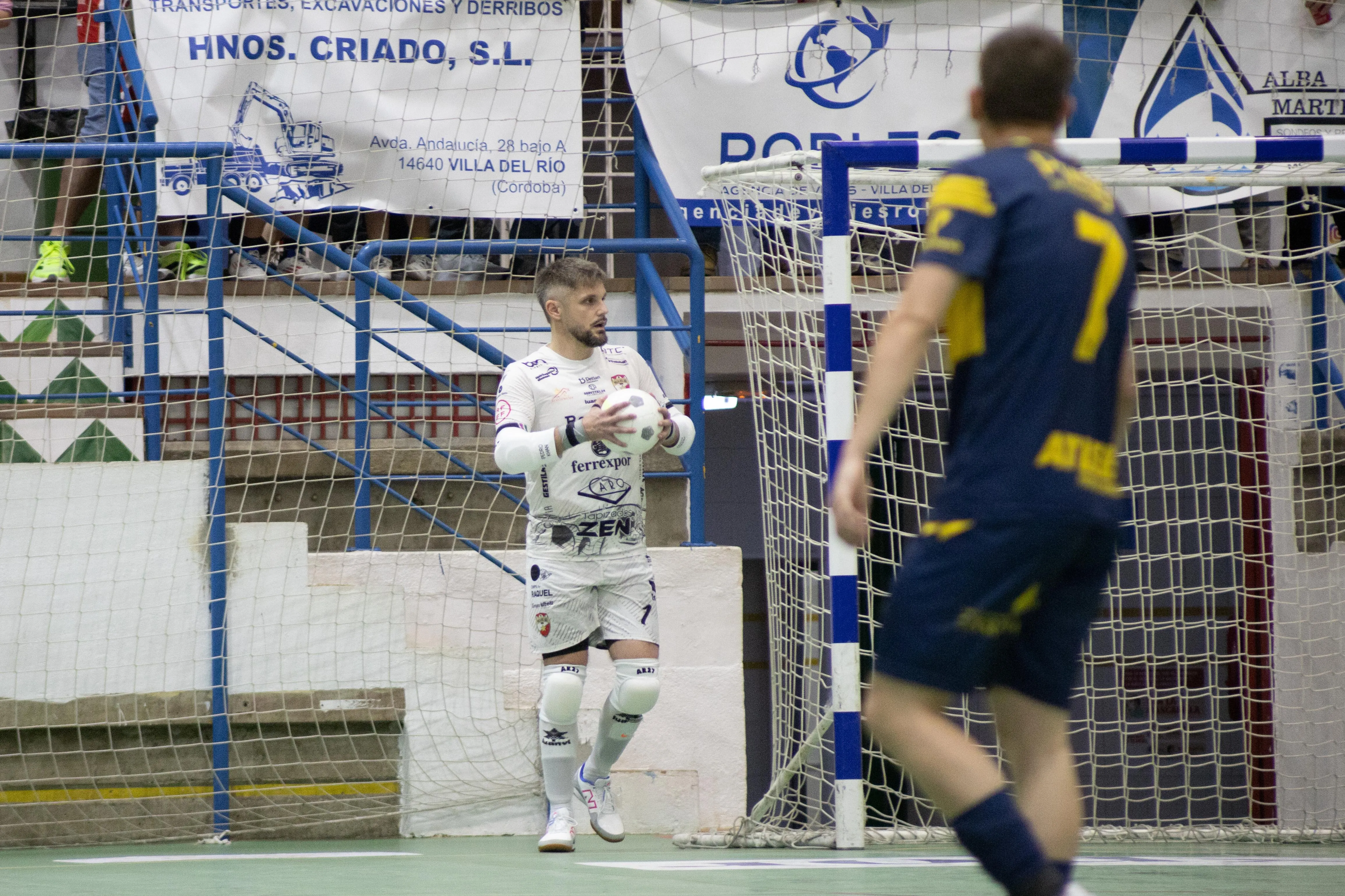 Pedro Torralba, uno de los jugadores que mantienen la continuidad en la entidad villarrense. Foto: Villa del Río Futsal.