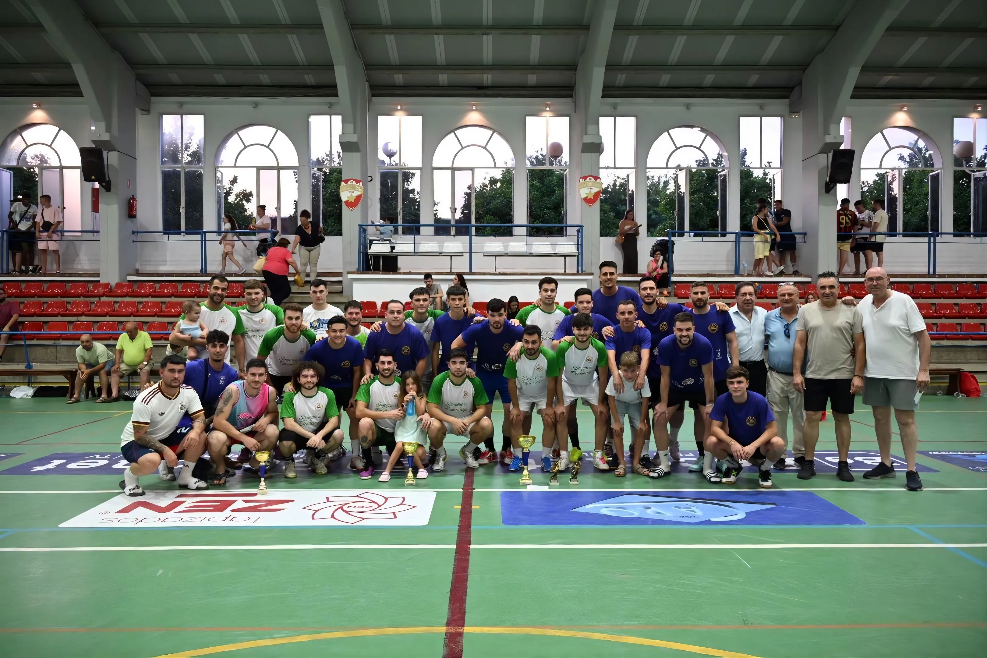 Finalistas del maratón cofrade. Foto: Ayuntamiento de Villa del Río