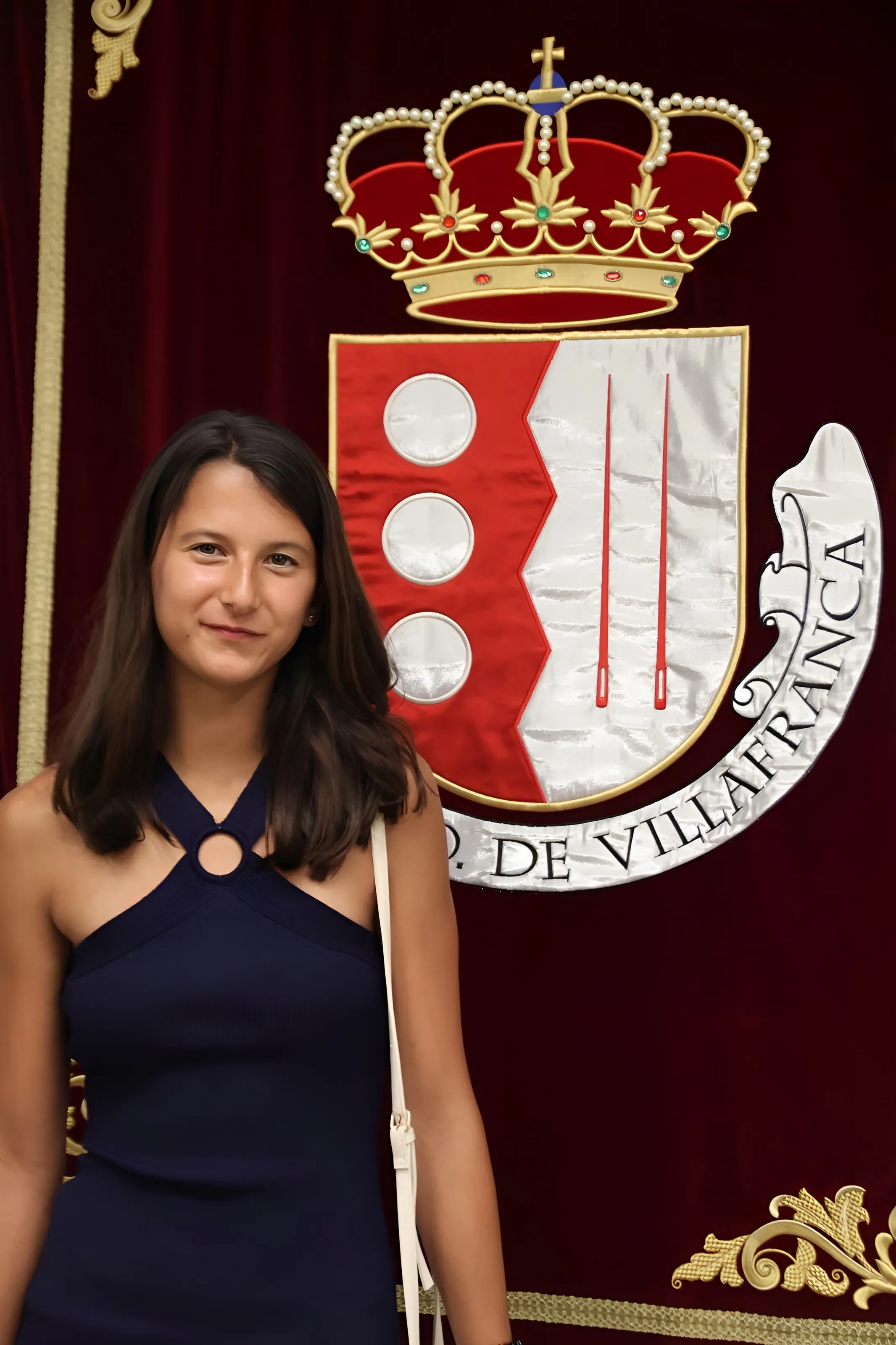 Lucía Japón fue galardonada con la medalla de oro al mérito deportivo. Foto: Ayuntamiento de Villafranca de Córdoba
