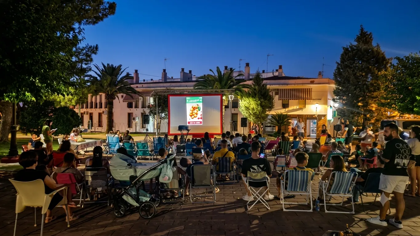 Cine de verano de Montoro 2025. Foto; Ayuntamiento de Montoro