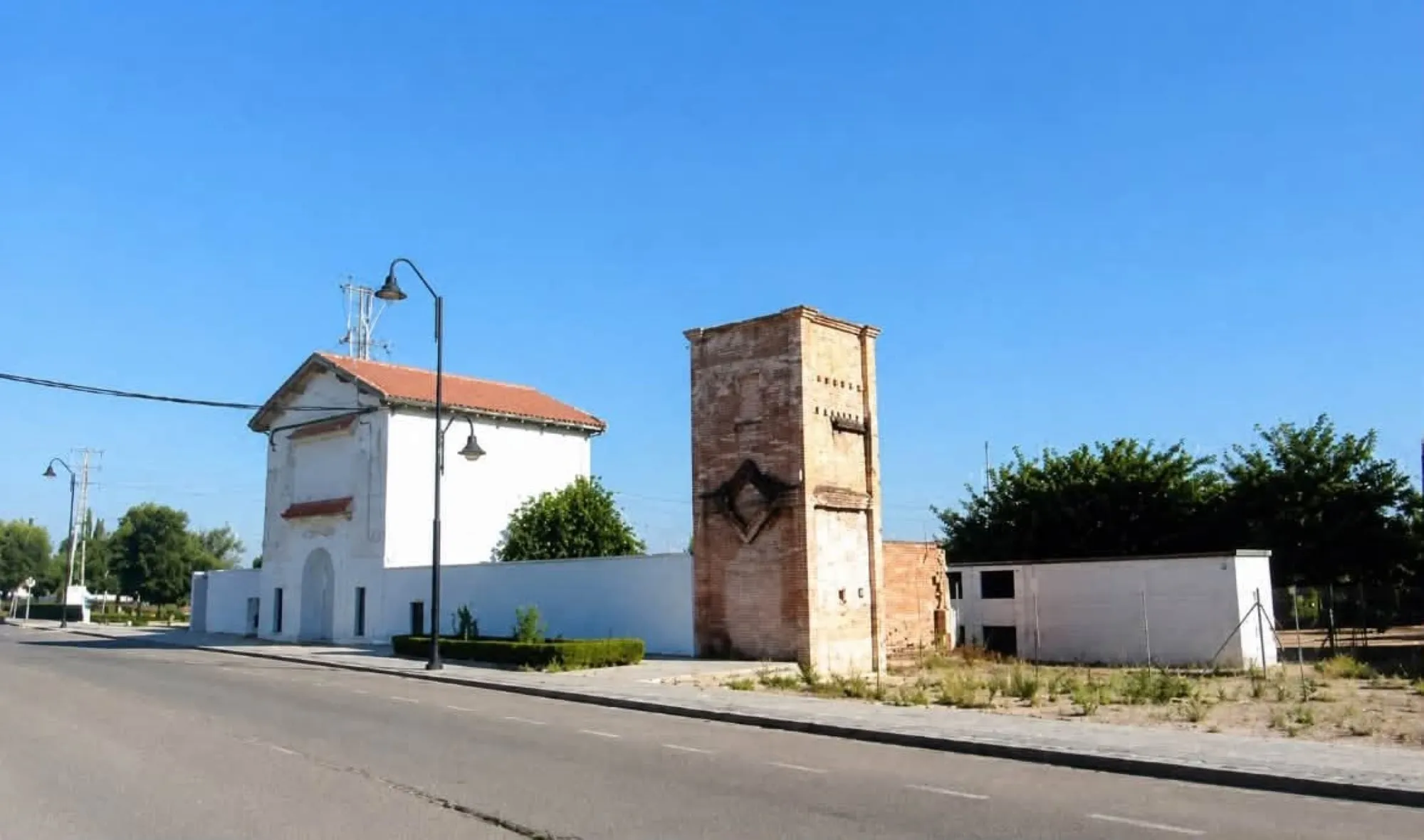 Edificios de transformación de la electricidad del siglo XX.