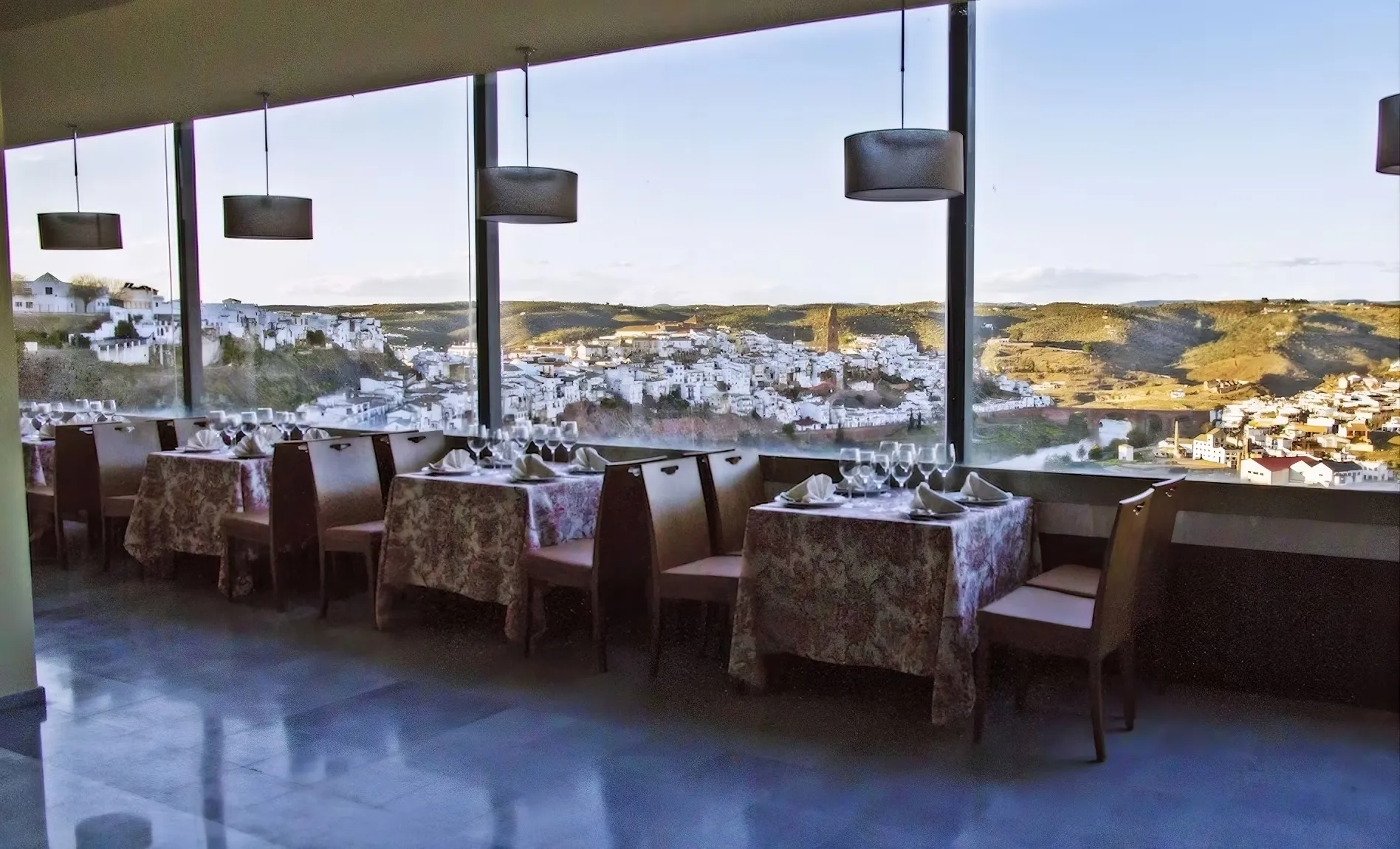 Vistas desde el hotel-mirador de Montoro