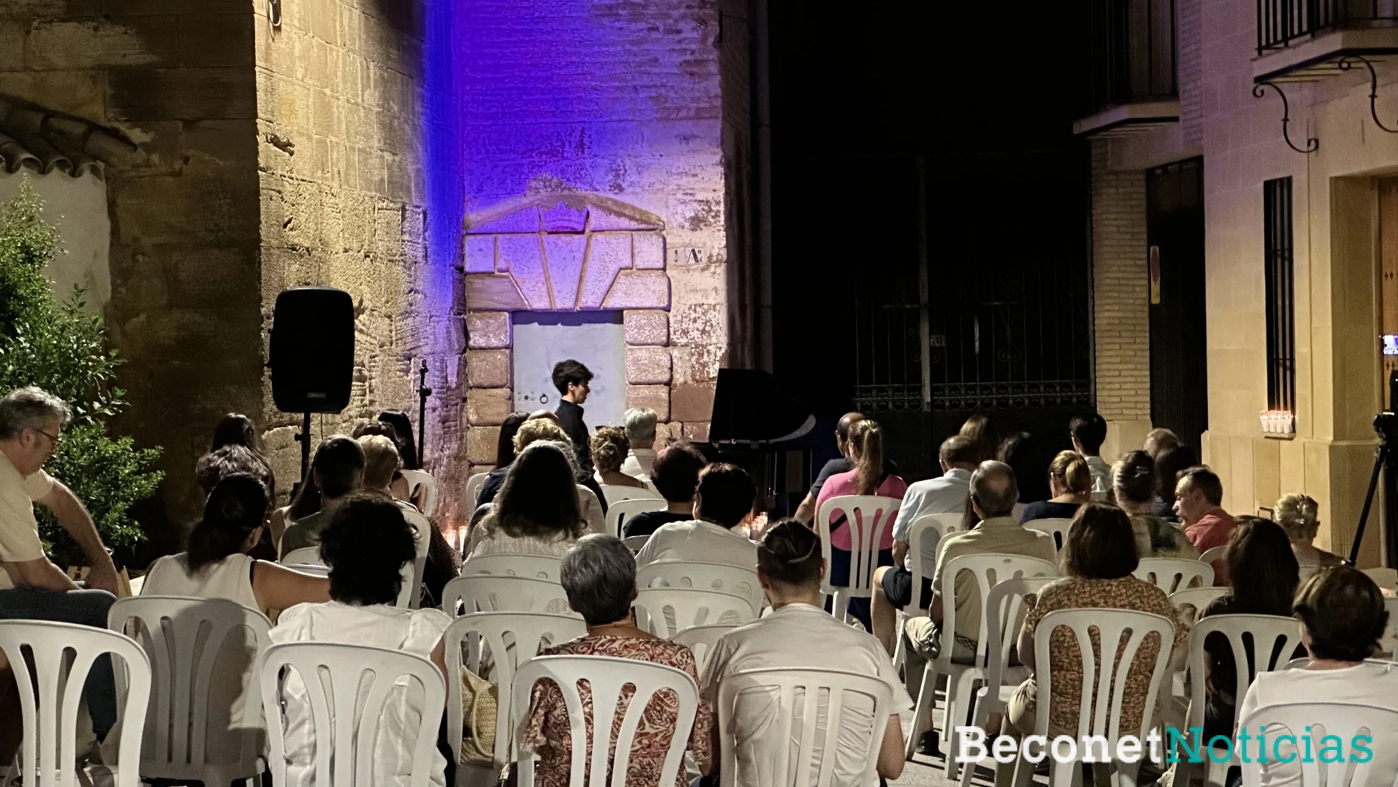 Interpretación de Jesús Carazo en las Jornadas X la Música. Interpretación de Jesús Carazo en las Jornadas X la Música.