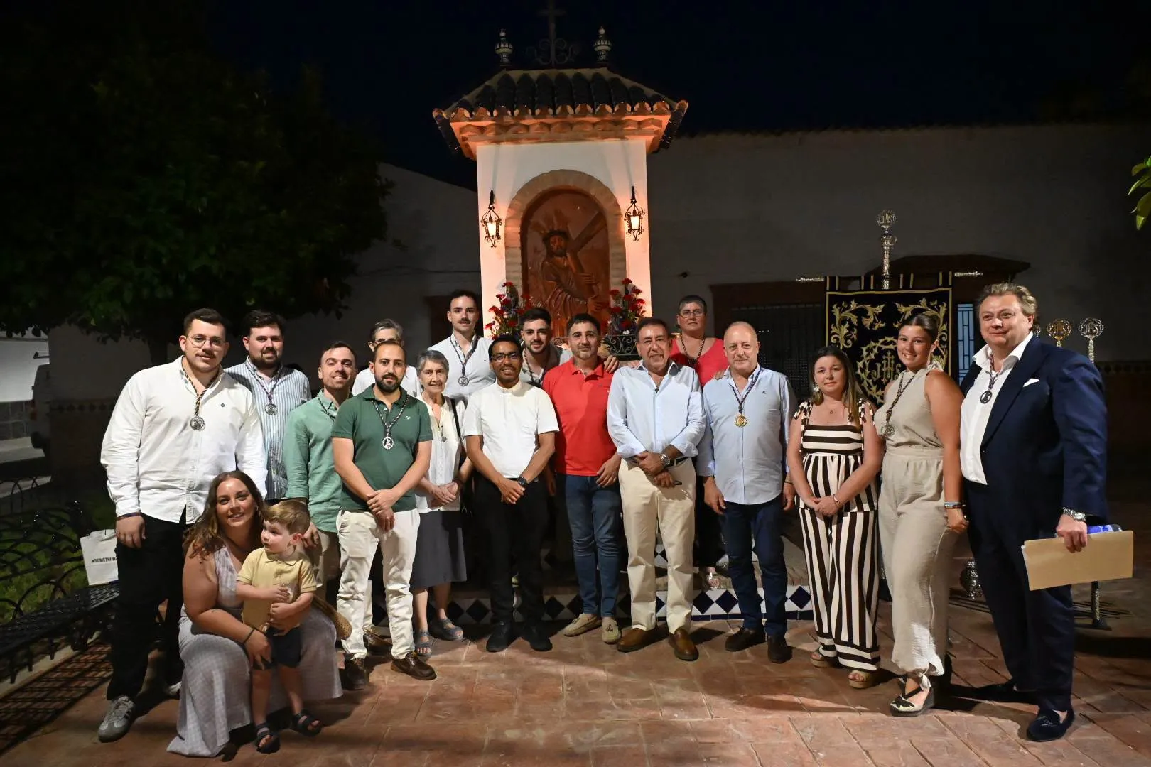 Templete dedicado a Nuestro Padre Jesús Nazareno. Foto: Ayuntamiento de Villa del Río