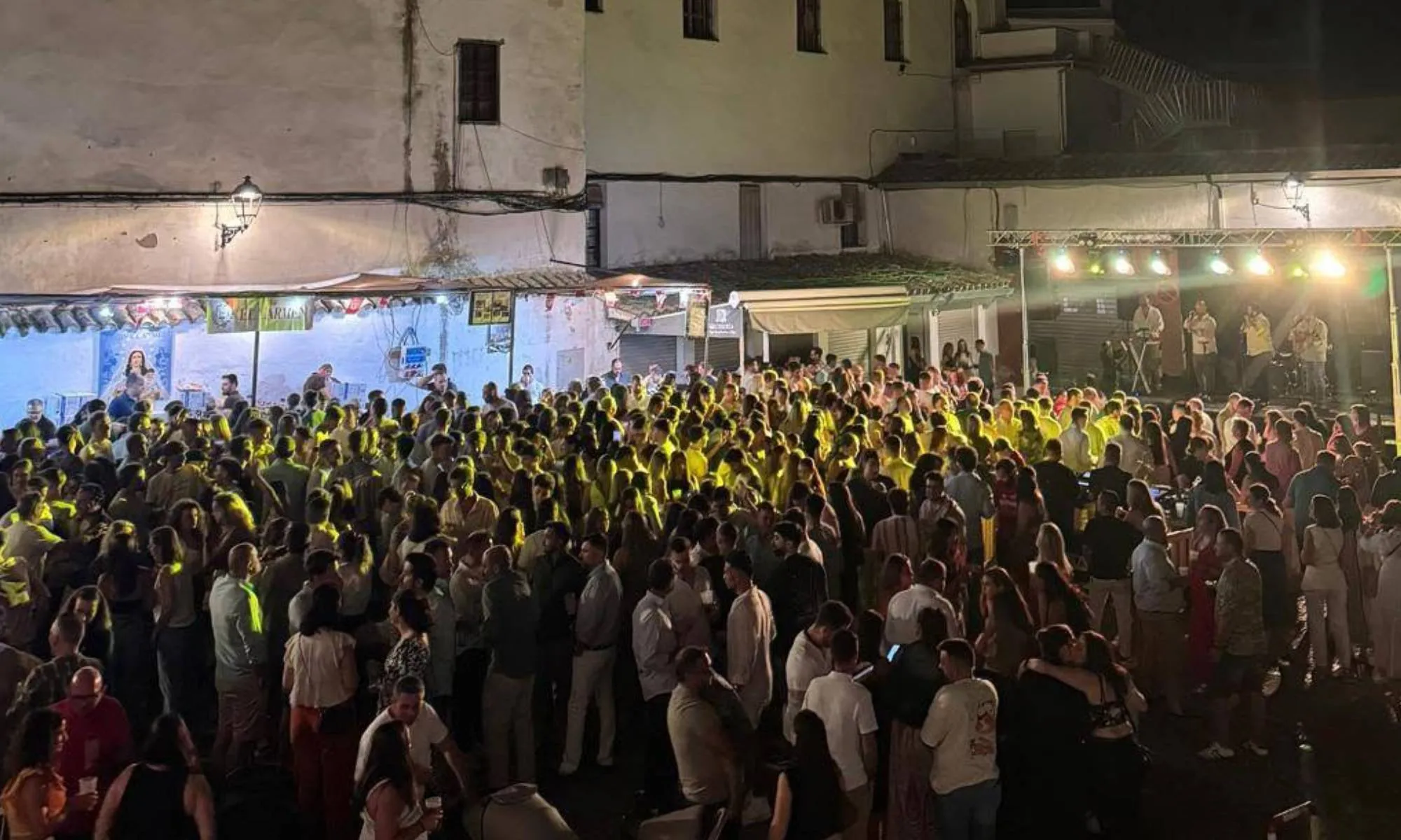 Ambiente de la Verbena de El Carmen en la edición de 2025. Foto: Ayuntamiento de Montoro