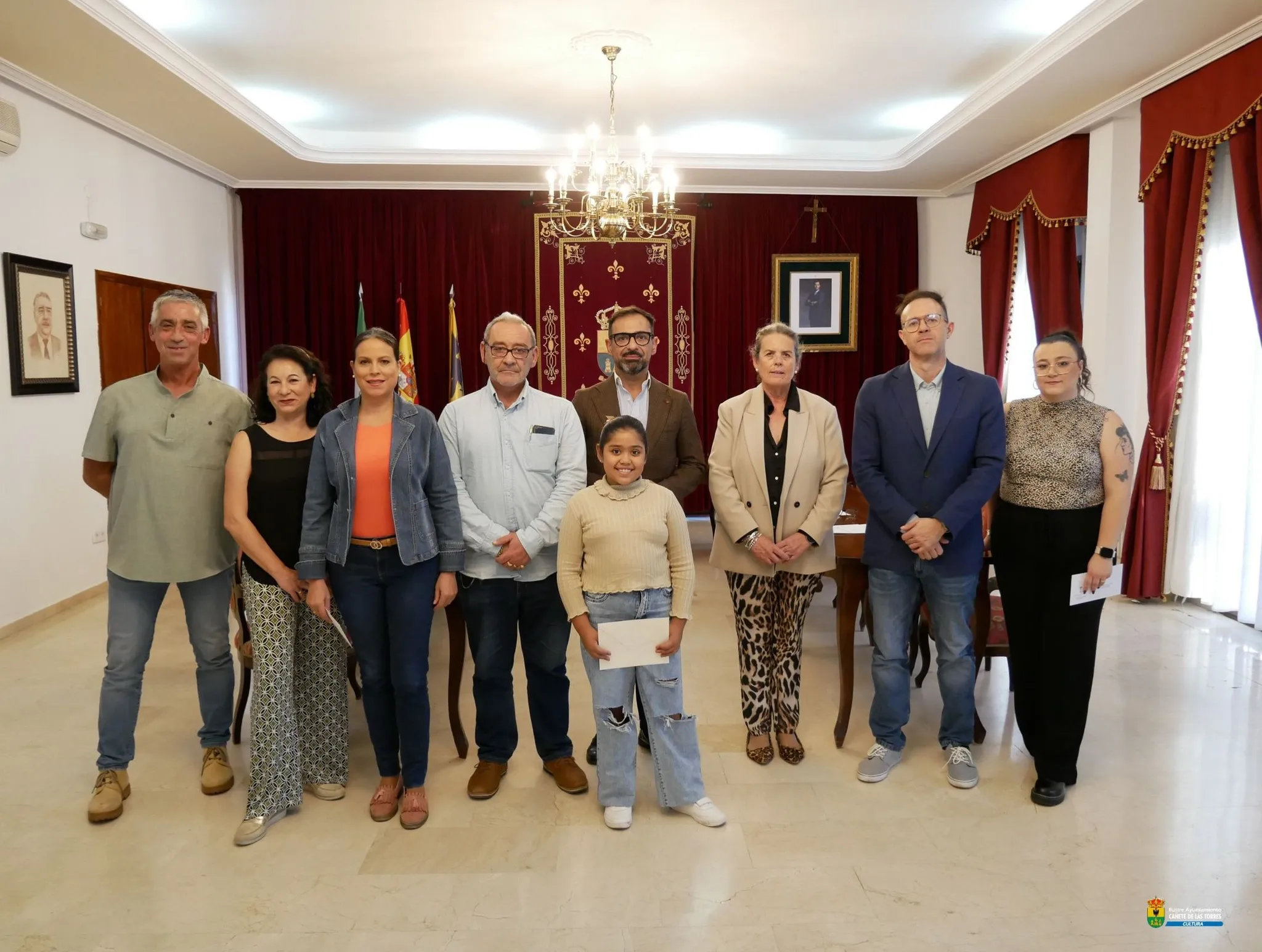 Entrega de premios de la edición anterior. Foto: Ayuntamiento de Cañete de las Torres