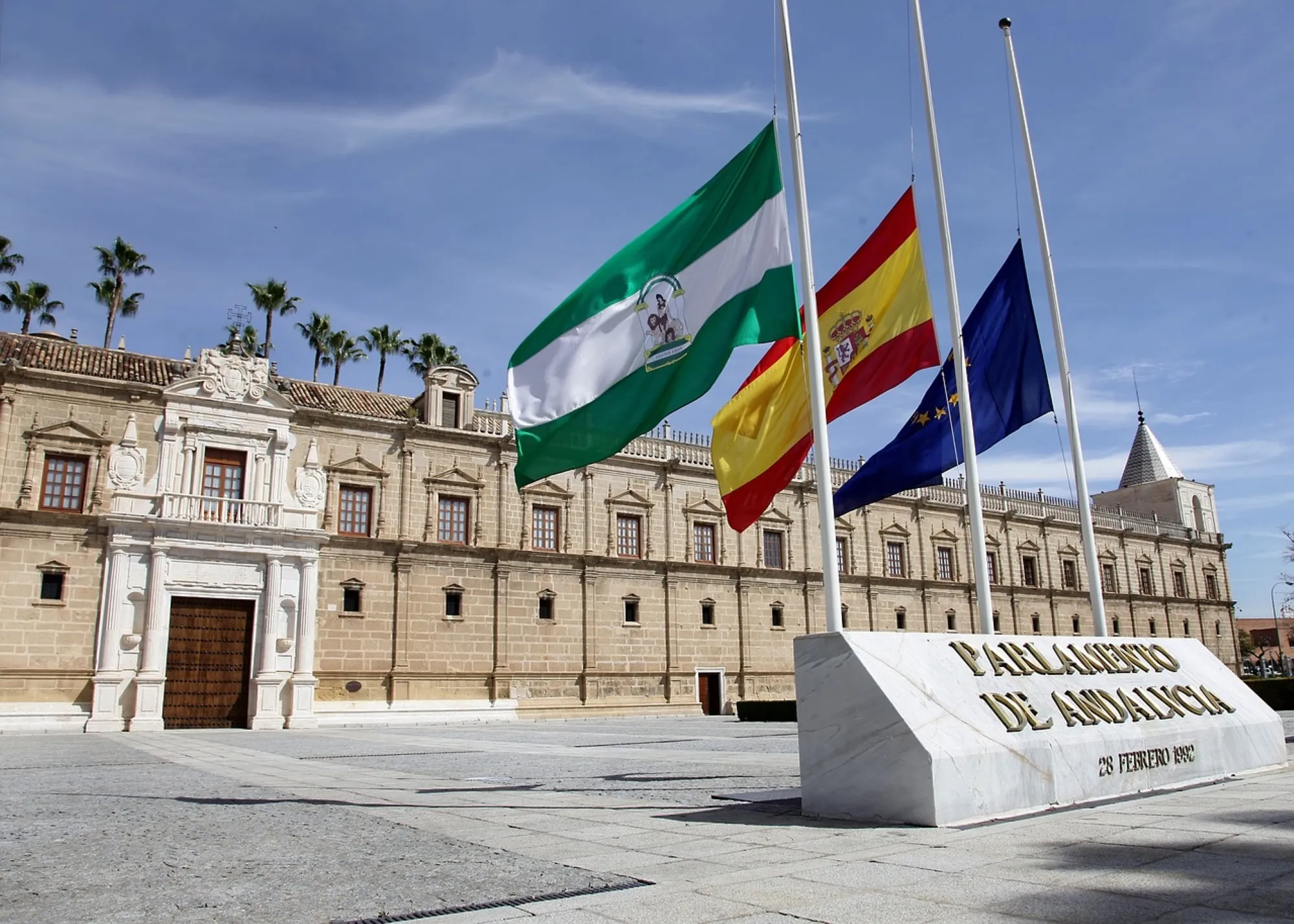 Parlamento de Andalucía. Foto de archivo