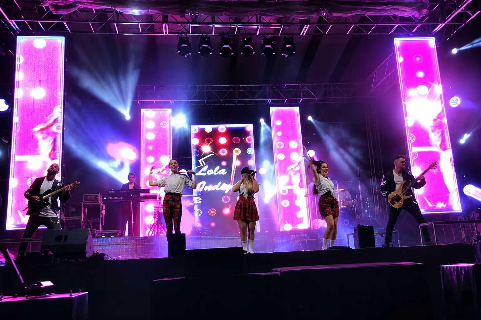 Concierto en la Caseta Municipal en la Feria 2022. Foto: Ayuntamiento de El Carpio