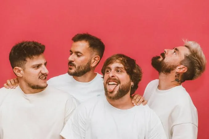 Félix, Rafa, Ángel y Aarón, componentes de El Duende Callejero. Foto: El Duende Callejero