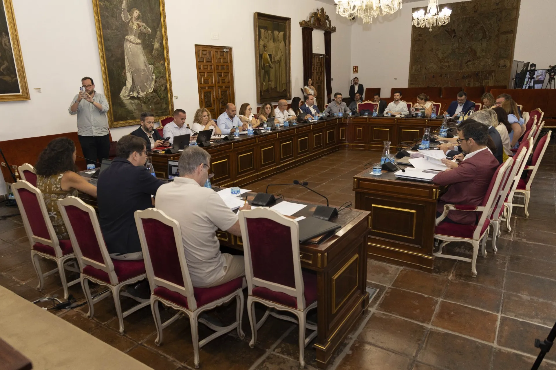 Pleno de la Diputación de Córdoba celebrado hoy miércoles. Foto: Diputación 