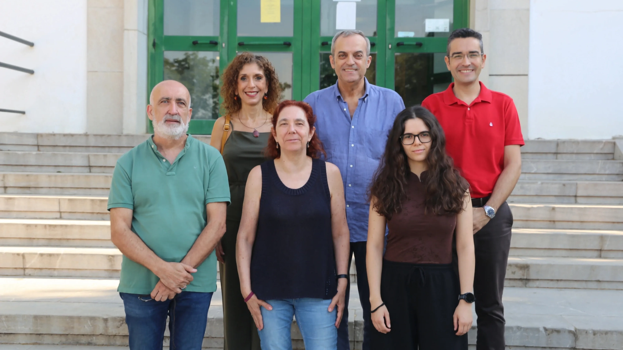El equipo responsable del trabajo. Foto: UCO El equipo responsable del trabajo. Foto: UCO