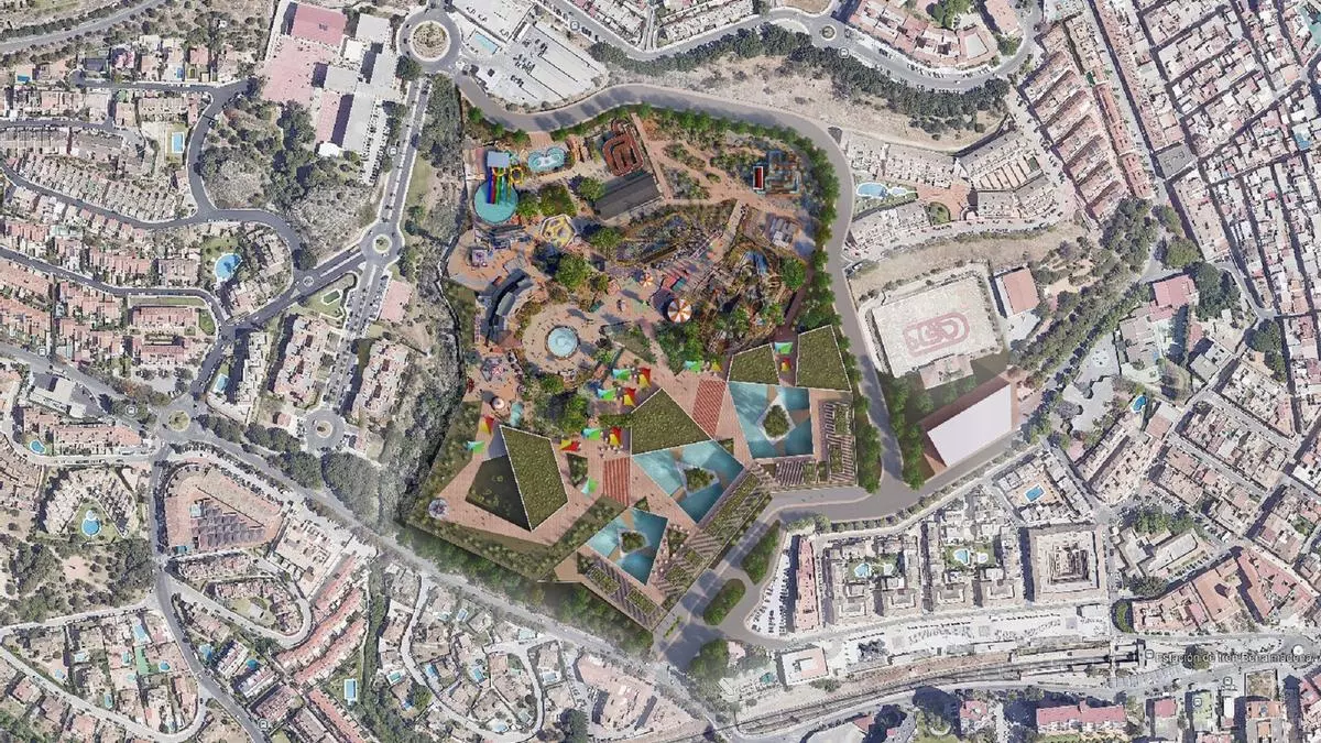 Así será el nuevo parque de atracciones Tivoli World. / La Opinión de Málaga Así será el nuevo parque de atracciones Tivoli World. / La Opinión de Málaga