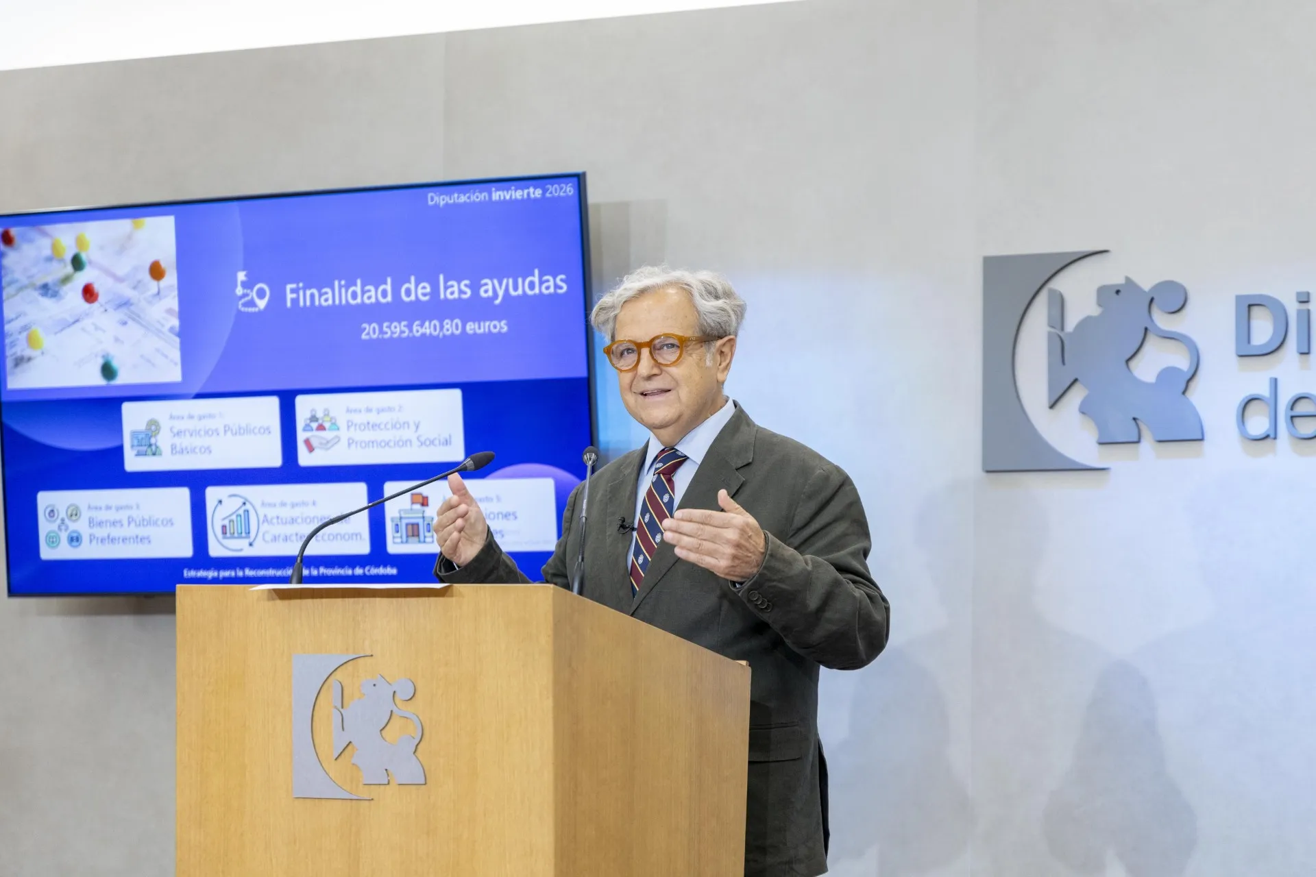 Salvador Fuentes, presidente de la Diputación de Córdoba, en la presentación del programa. Foto: Diputación de Córdoba Salvador Fuentes, presidente de la Diputación de Córdoba, en la presentación del programa. Foto: Diputación de Córdoba