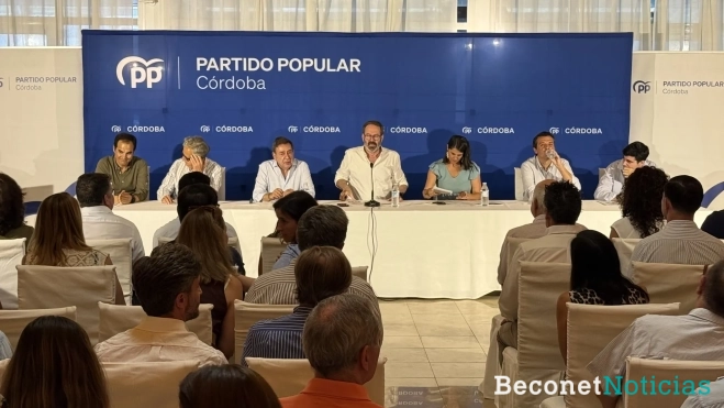 Reunión de la Junta Directiva Provincial del PP cordobés, celebrada en la localidad de Villa del Río Reunión de la Junta Directiva Provincial del PP cordobés, celebrada en la localidad de Villa del Río