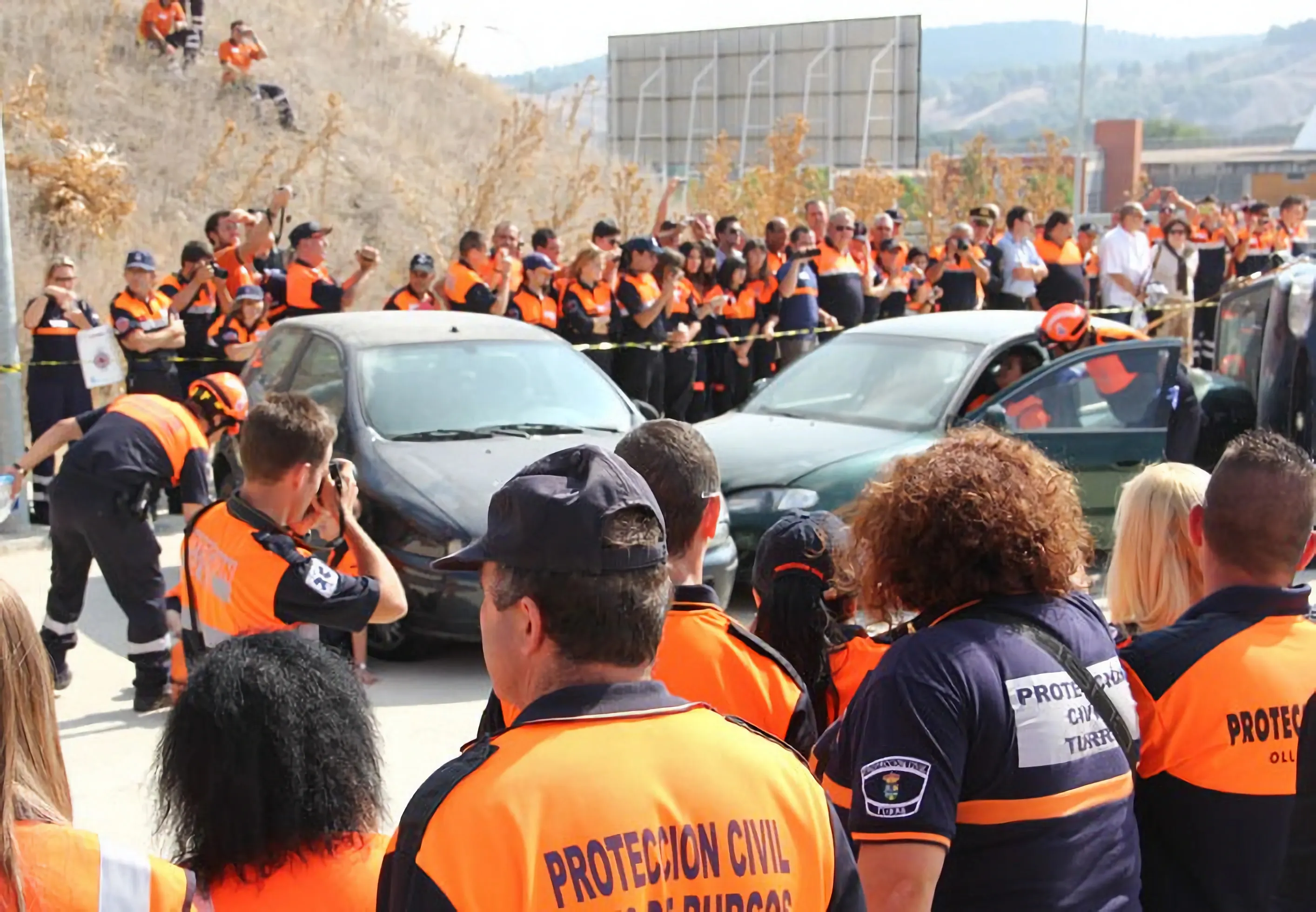 Jornadas de aprendizaje de Protección Civil. Foto: ANAV