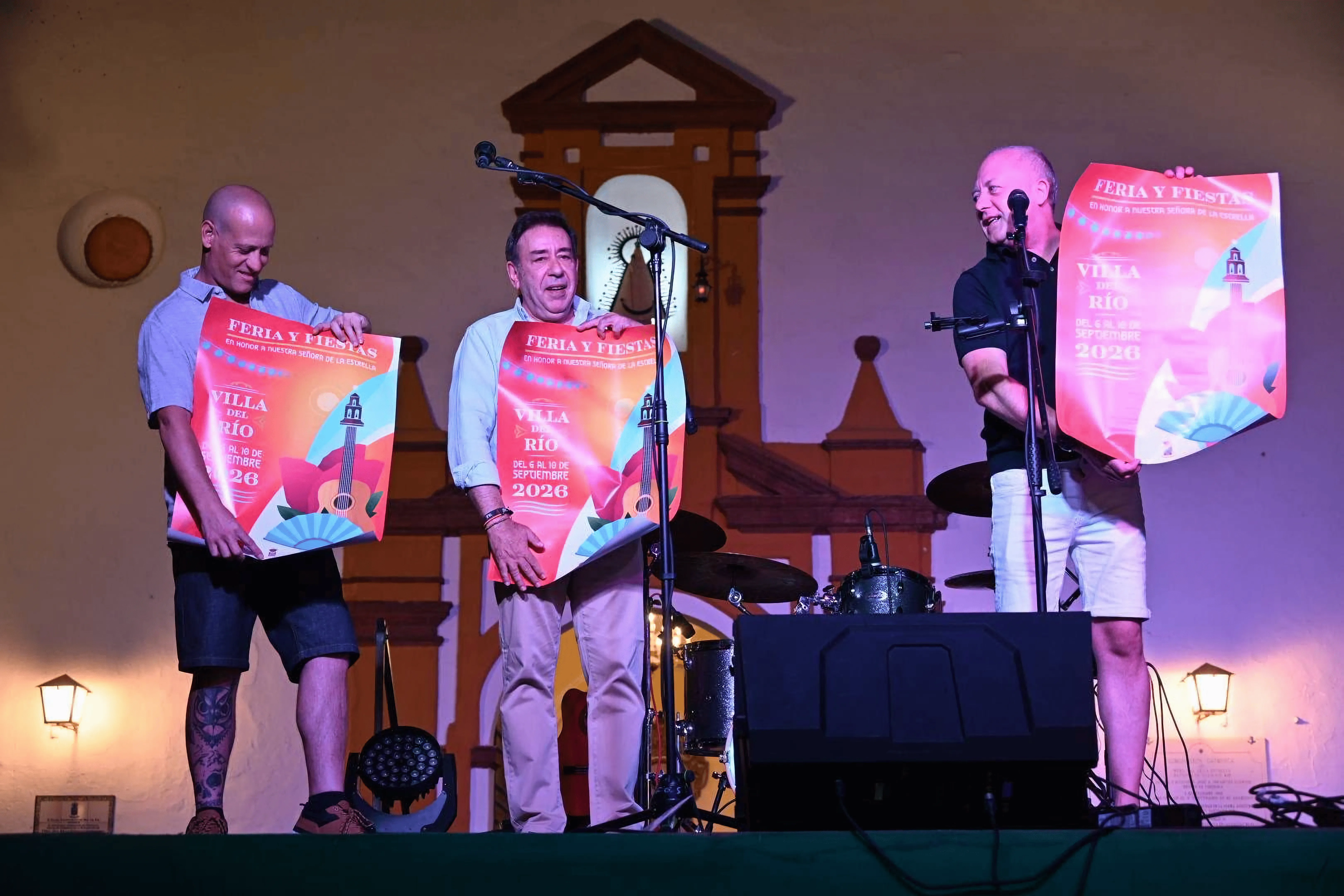 Presentación del cartel de Feria y Fiestas de Villa del Río 2026. Foto: Ayto de Villa del Río