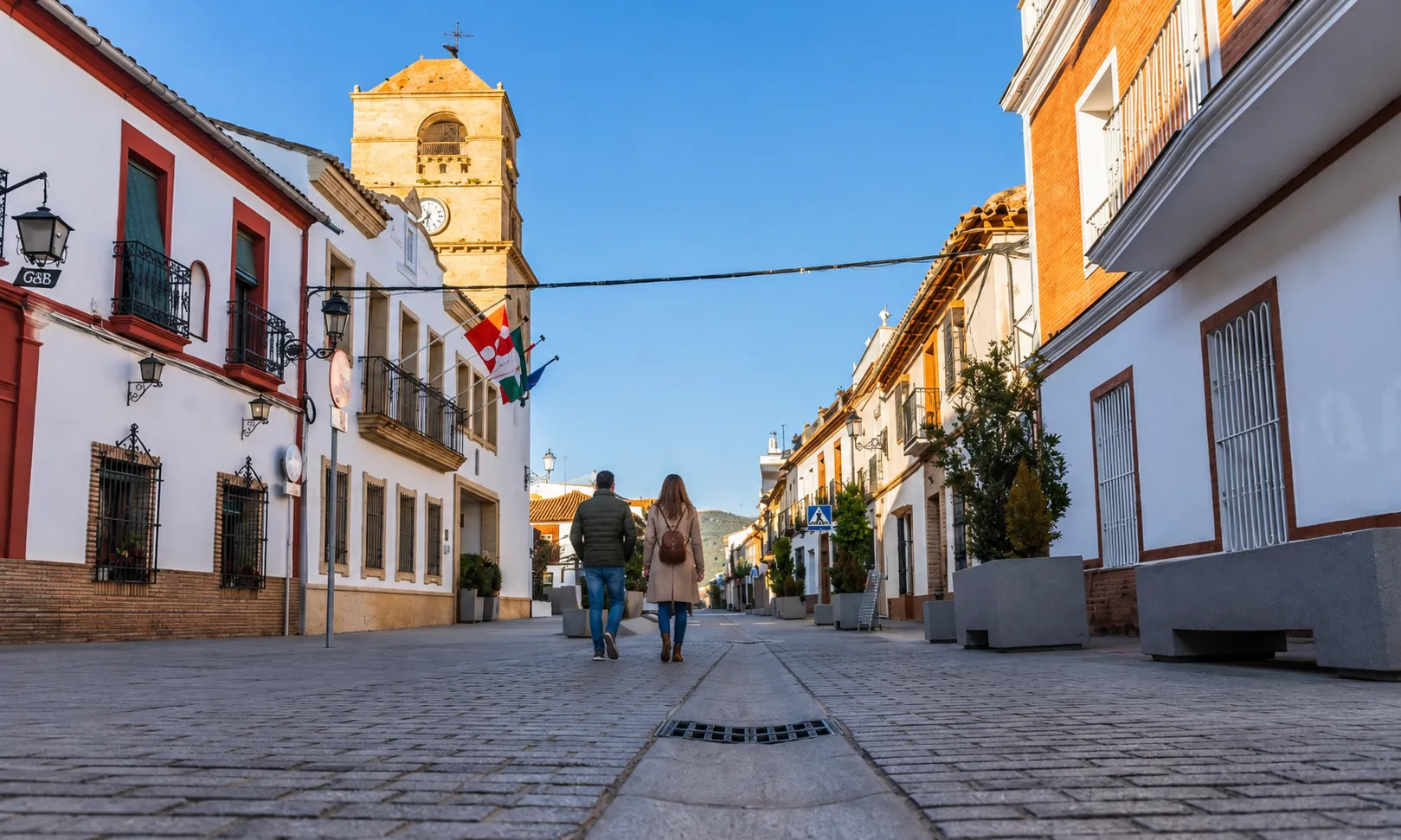 Calle Alcolea de Villafranca de Córdoba.
