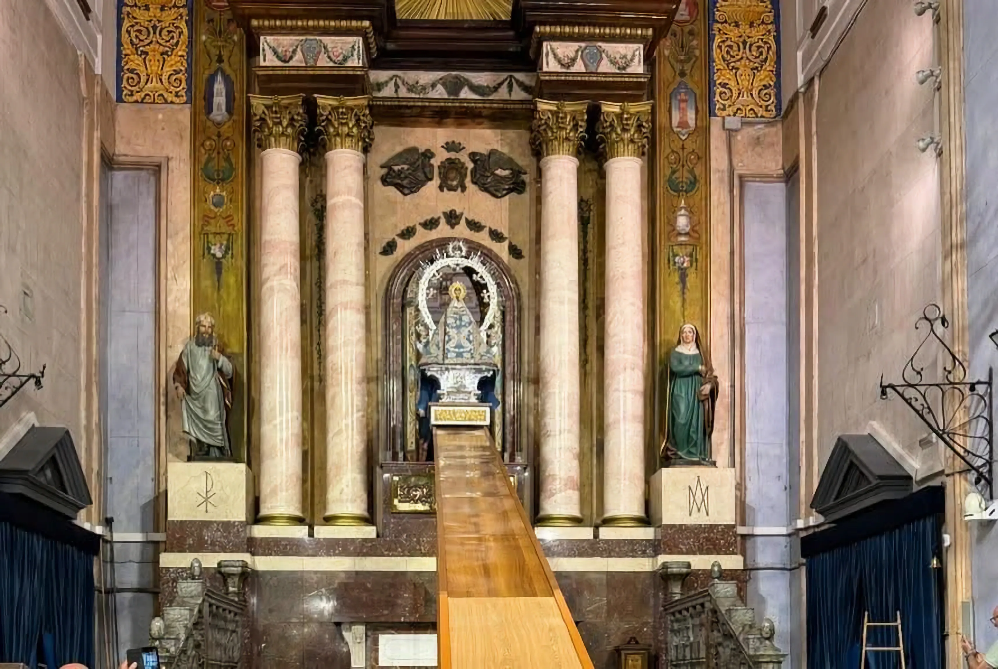 Retablo mayor de la Basílica de Nuestra Señora del Prado. Foto: Ayto. de Talavera de la Reina