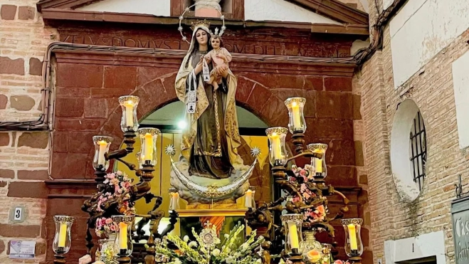 Virgen del carmen El Carpio