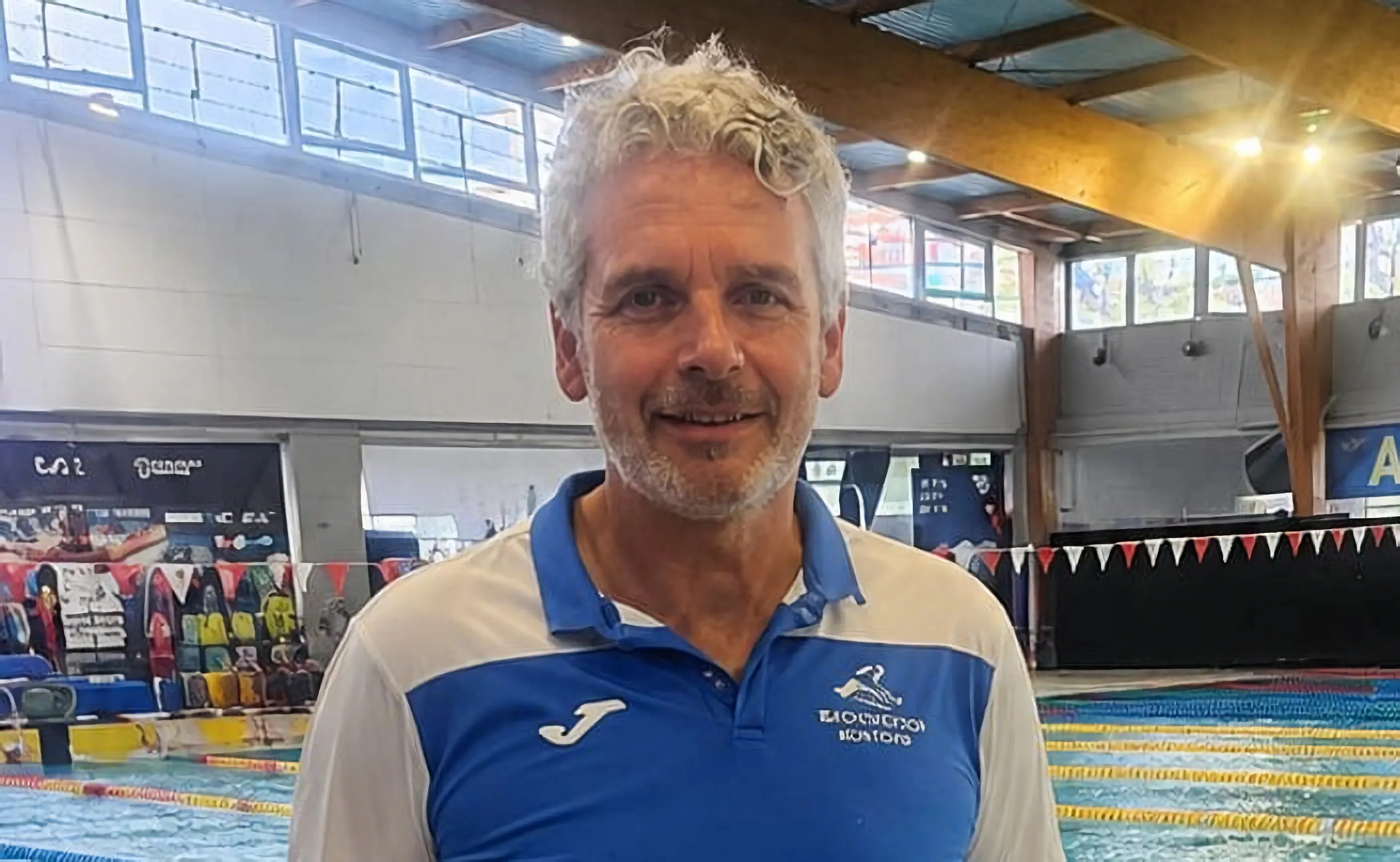 Juan Carlos Molina, entrenador del Club Natación Montoro. 