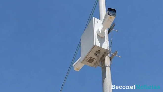 Cámaras instaladas en Cañete de las Torres para el control del tráfico y la seguridad. Cámaras instaladas en Cañete de las Torres para el control del tráfico y la seguridad.