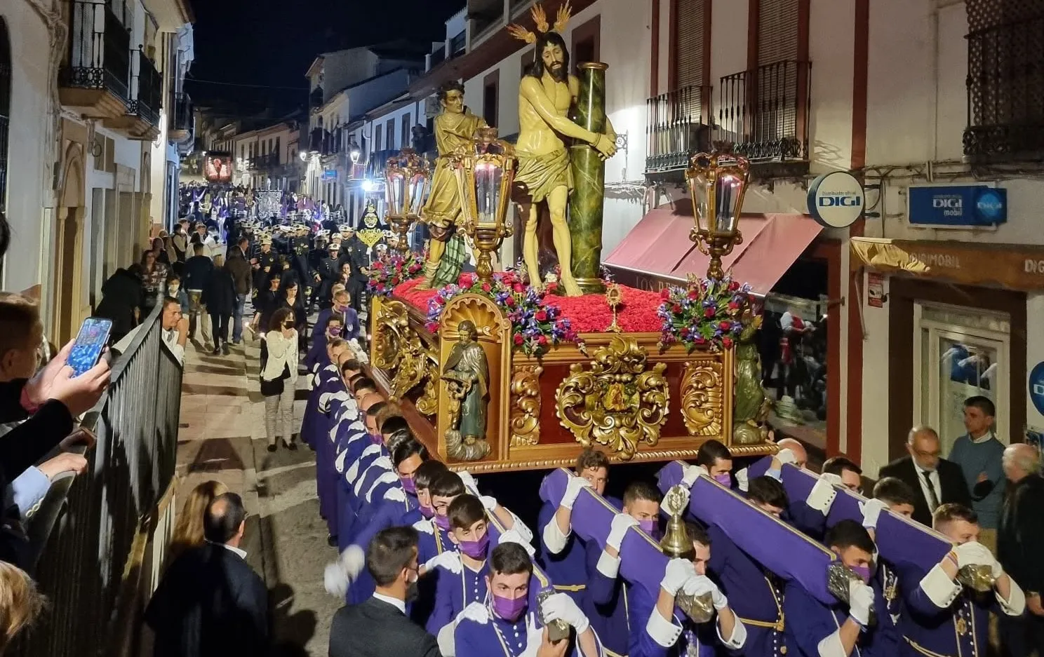 Paso del Santísimo Cristo de la Flagelación. Foto: Cofradía Paso del Santísimo Cristo de la Flagelación. Foto: Cofradía