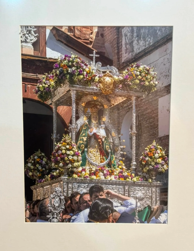 Segundo premio del concurso, autoría de Matilde Puentes. Foto: Hermandad
