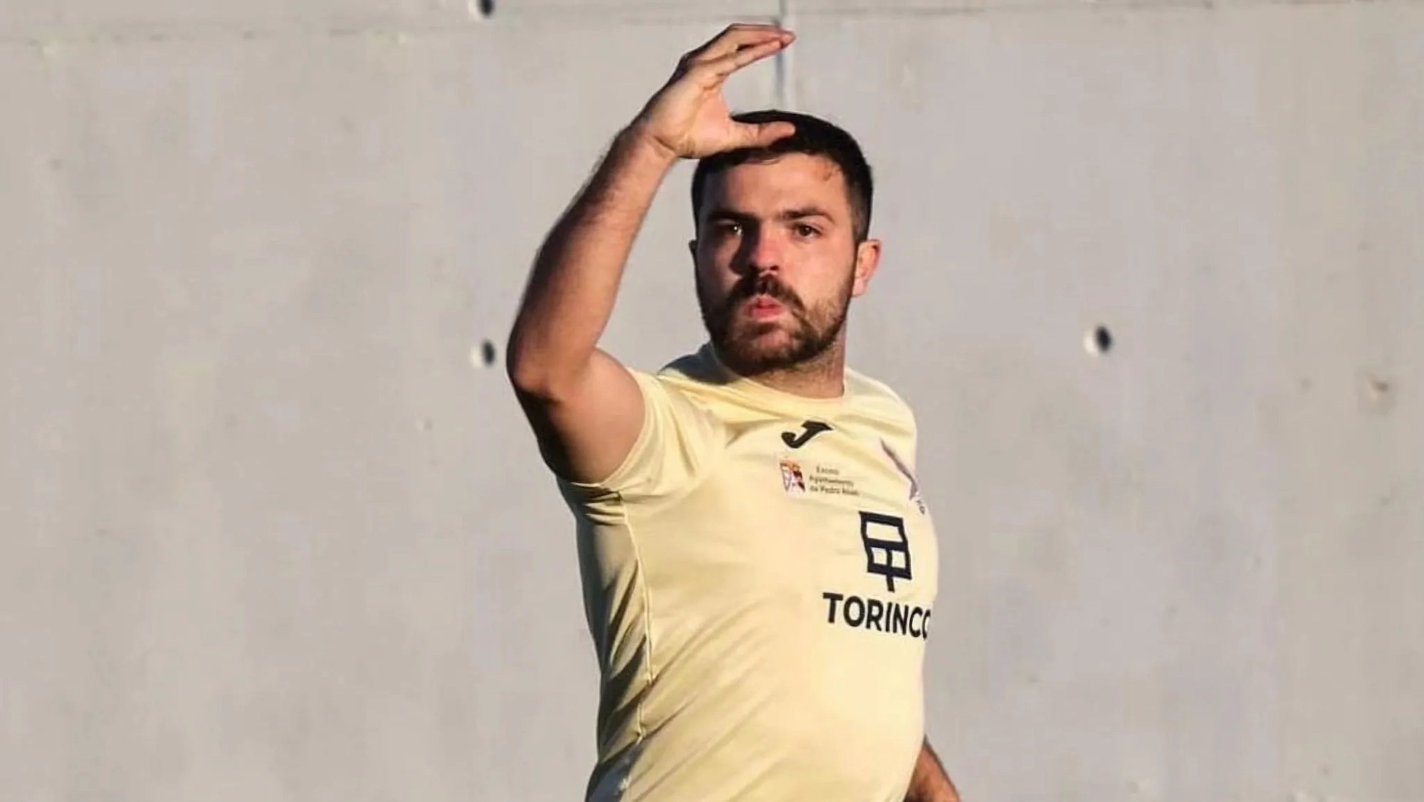 Rafa Gómez durante un partido de la pasada temporada. Rafa Gómez durante un partido de la pasada temporada.