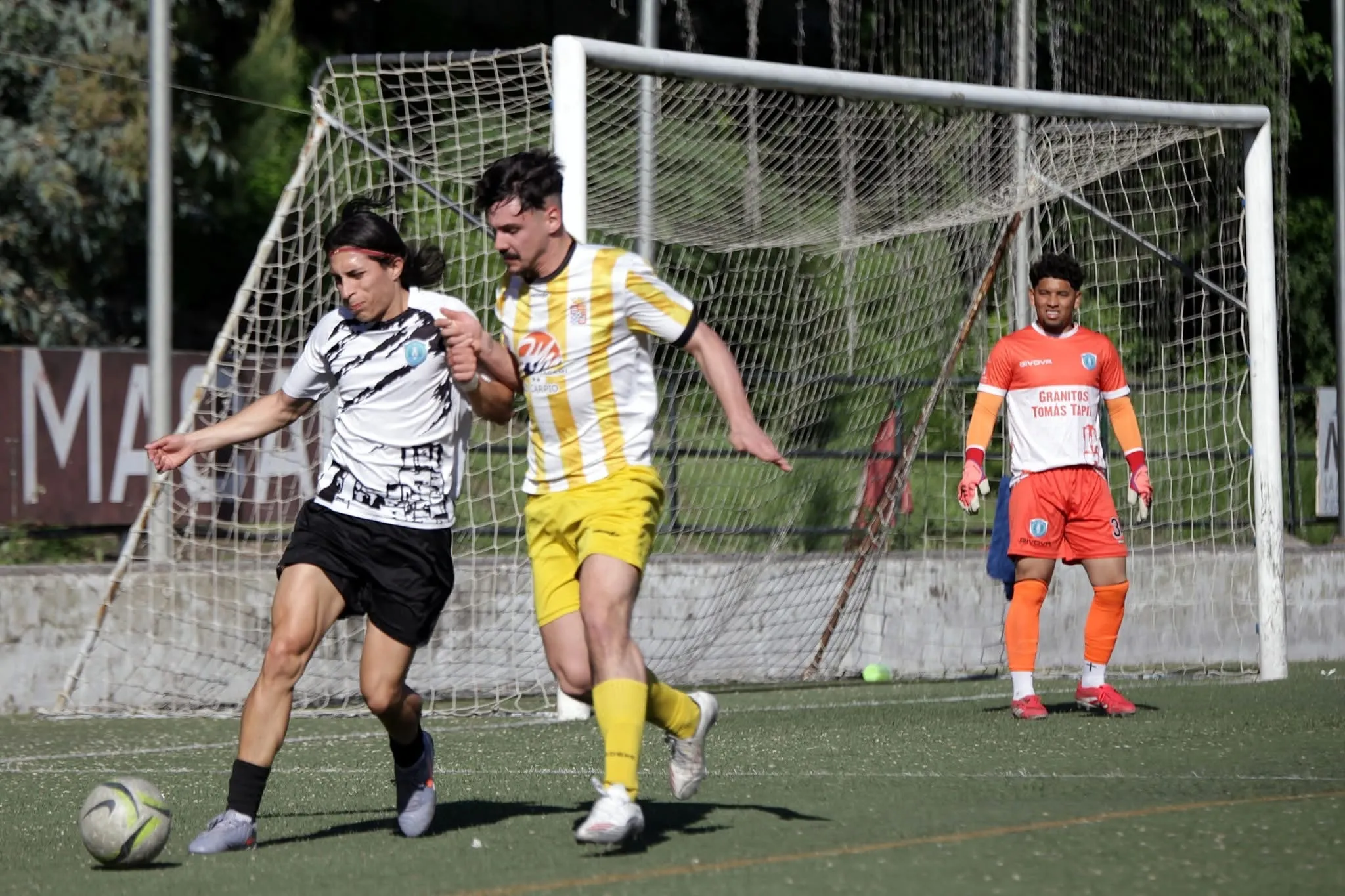 Cristian Mariscal durante un lance del juego la pasada temporada. Foto: Paquito Muñoz