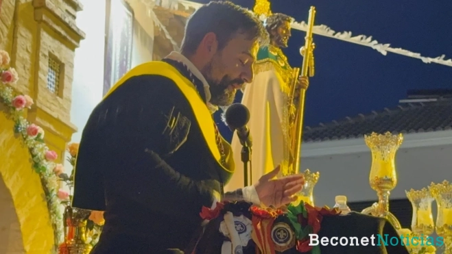 Juanjo Armijo, Pregonero de San Roque 2026 Juanjo Armijo, Pregonero de San Roque 2026