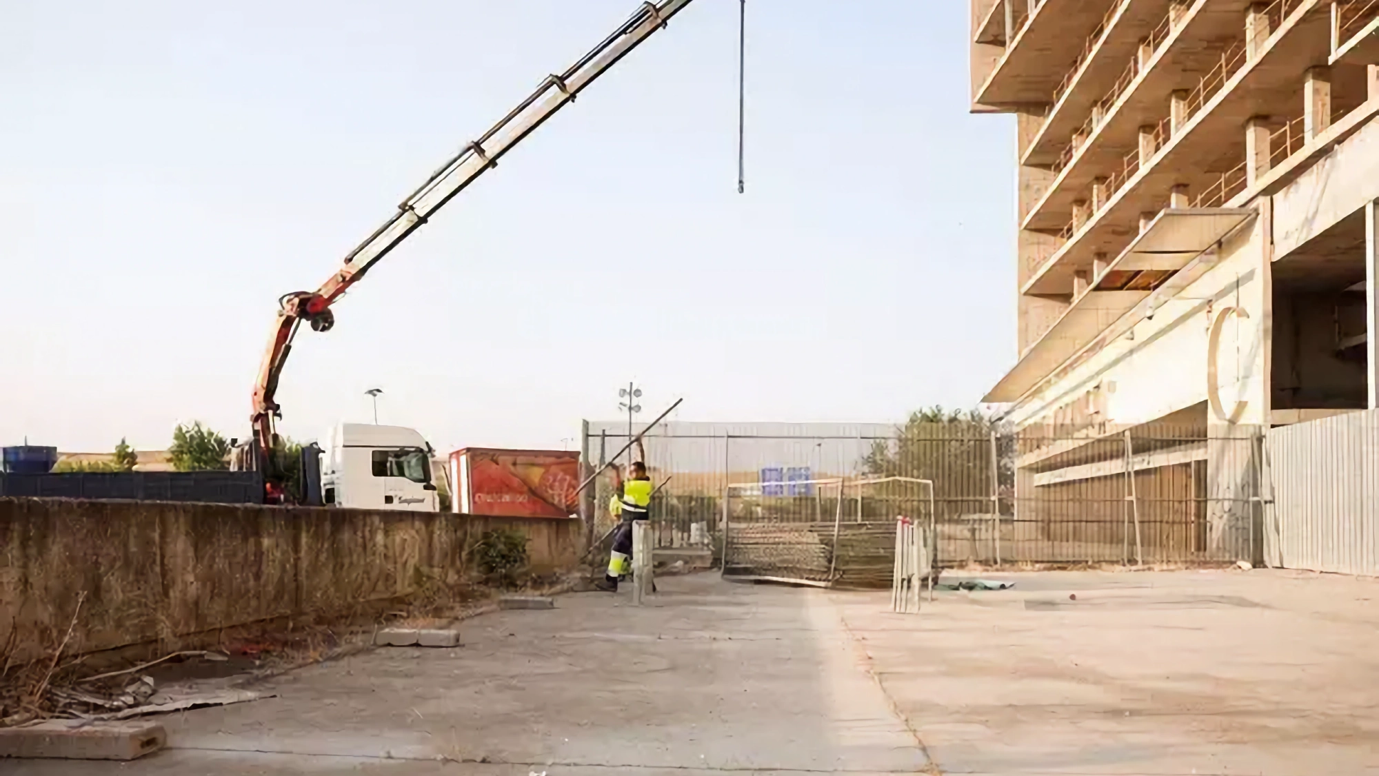 Comienzo de las obras. Foto: Cordópolis Comienzo de las obras. Foto: Cordópolis