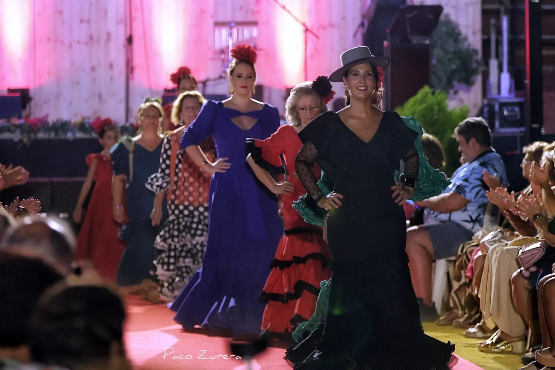 Desfile 'Trajes de Flamenca' 2024. Foto: Paco Zurera