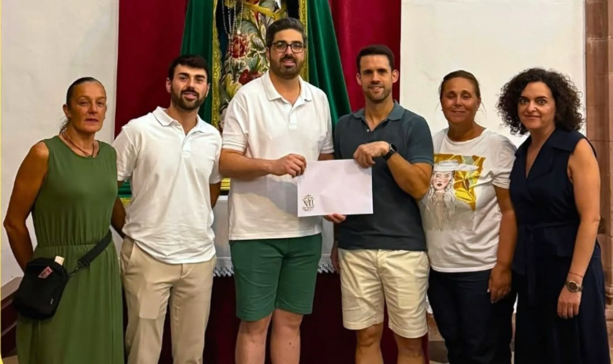 Invitación oficial a la Hermandad de la Vera Cruz de Montoro
