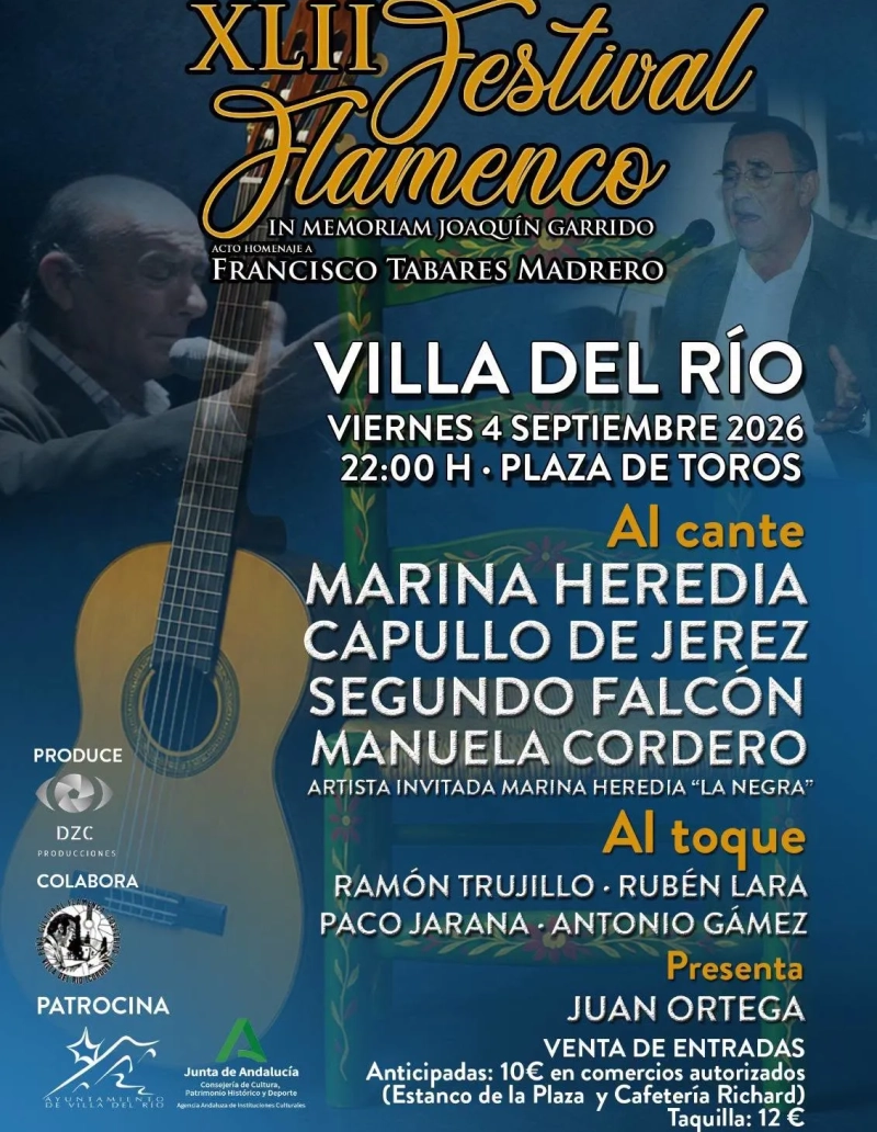 Cartel anunciador del evento.