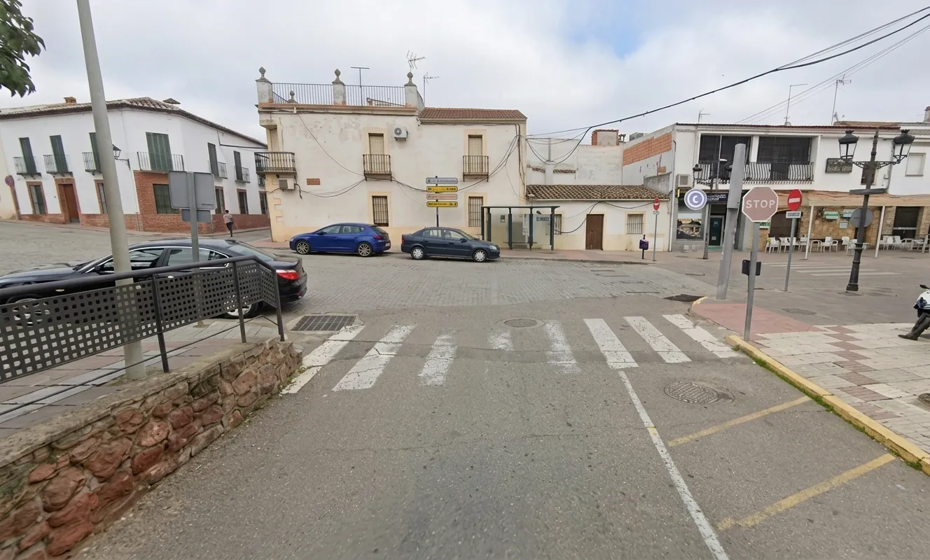Ubicación de uno de los futuros pasos sobreelevados.
