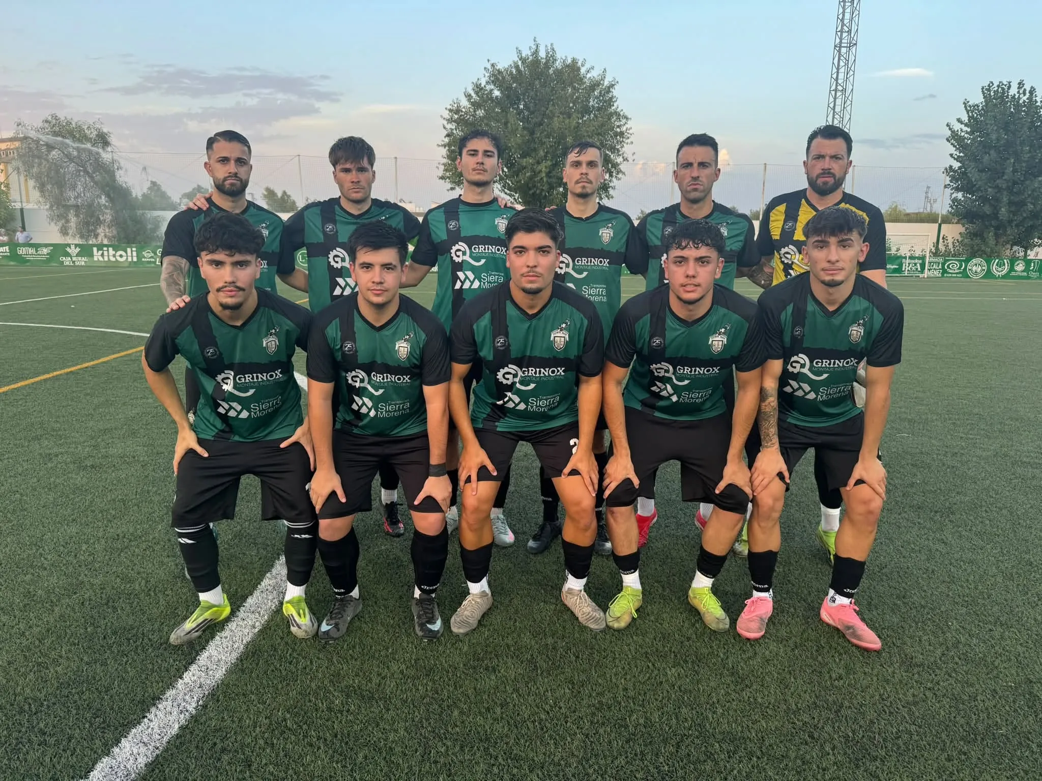 Once del ADFB Bujalance durante esta pretemporada. Foto: Club