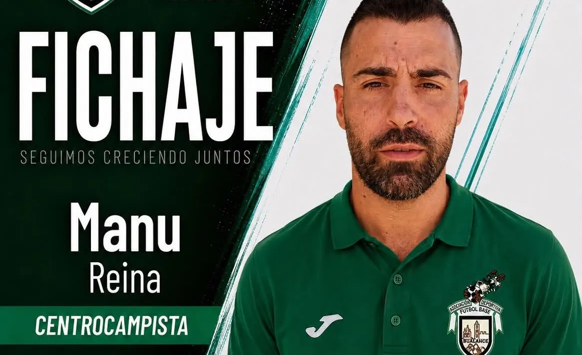 Manu Reina, nuevo jugador del Bujalance. Foto: Club