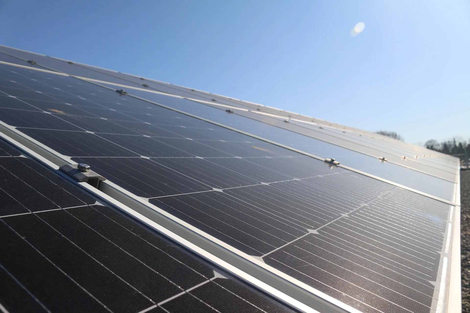 Placas fotovoltaicas.