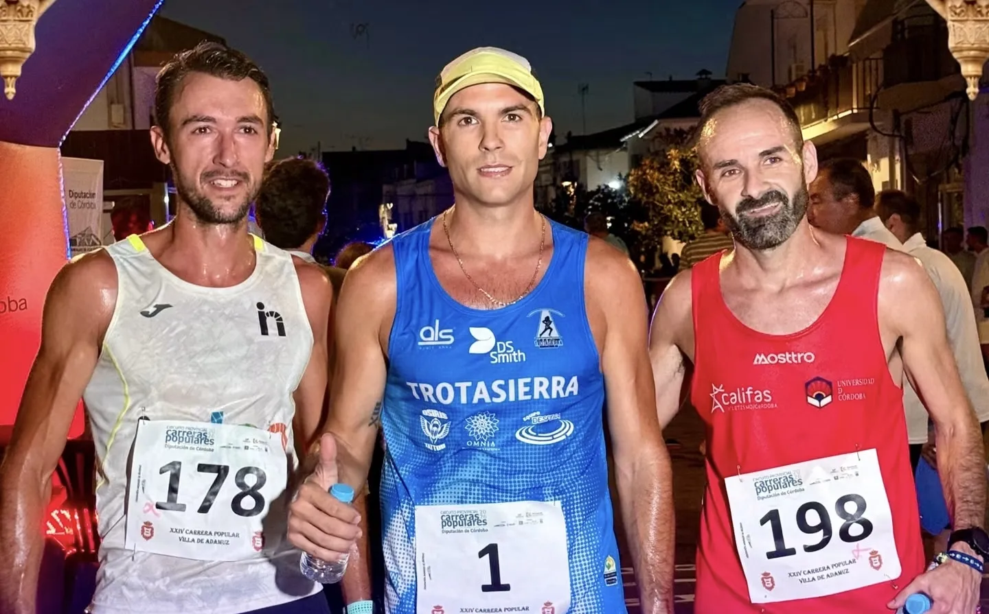 Ganadores prueba masculina. Foto: Circuito Provincial